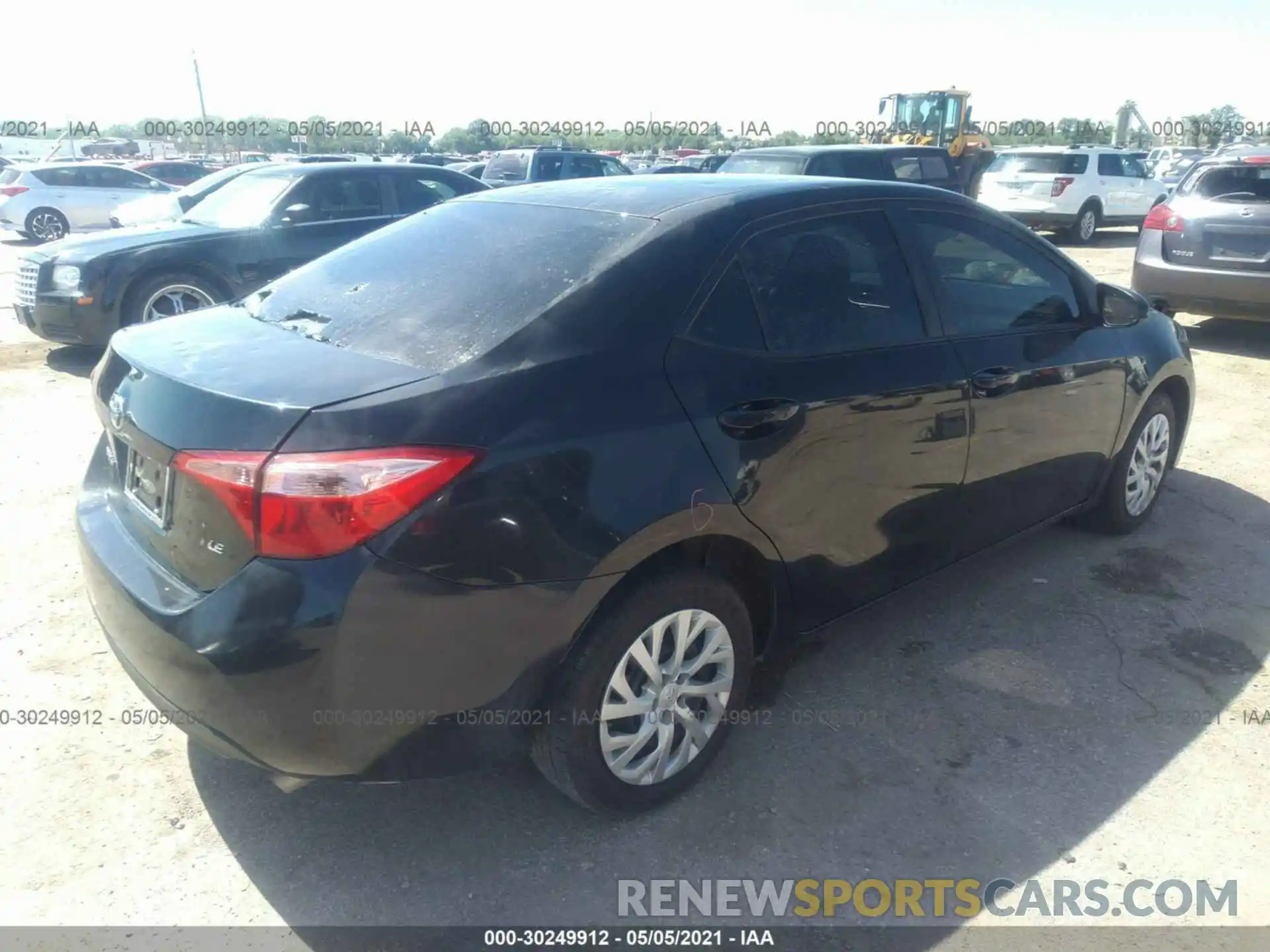 4 Photograph of a damaged car 5YFBURHE6KP872497 TOYOTA COROLLA 2019