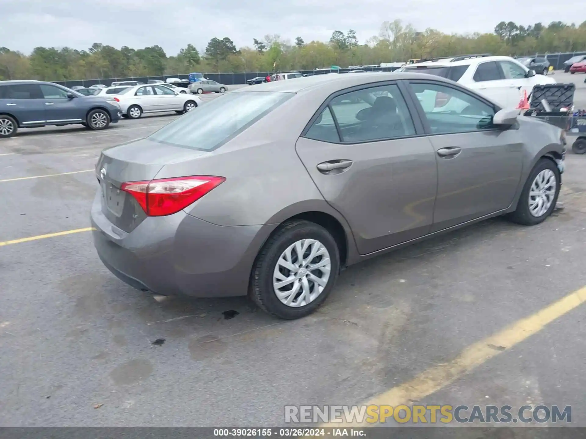 4 Photograph of a damaged car 5YFBURHE6KP872676 TOYOTA COROLLA 2019