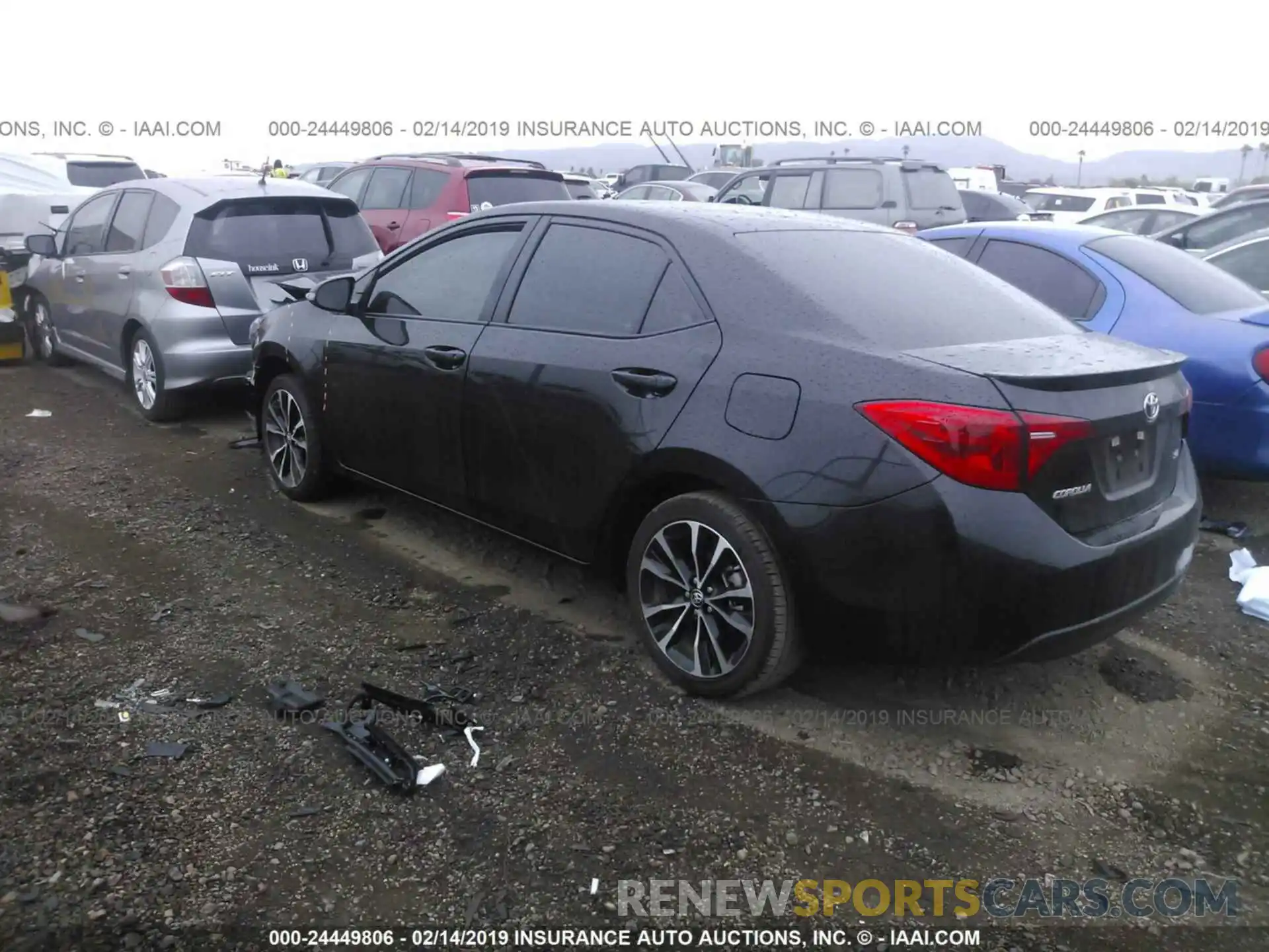 3 Photograph of a damaged car 5YFBURHE6KP873486 TOYOTA COROLLA 2019