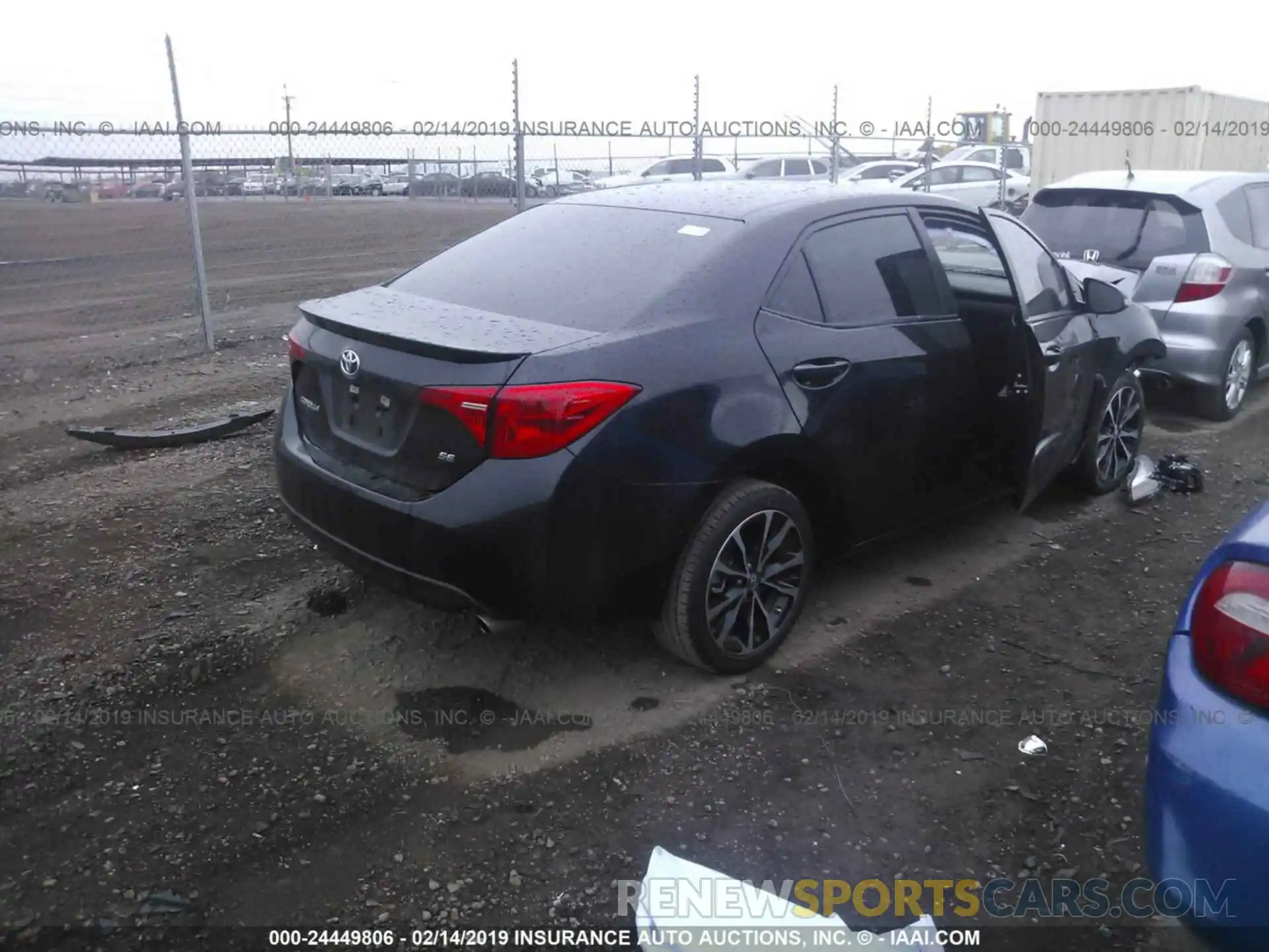 4 Фотография поврежденного автомобиля 5YFBURHE6KP873486 TOYOTA COROLLA 2019