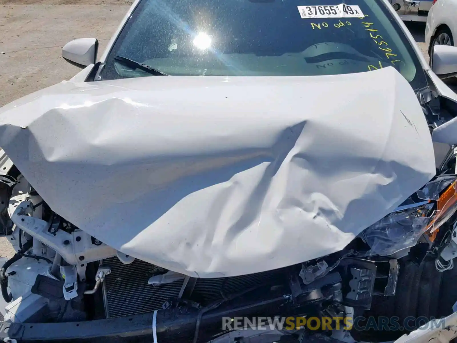 7 Photograph of a damaged car 5YFBURHE6KP873746 TOYOTA COROLLA 2019