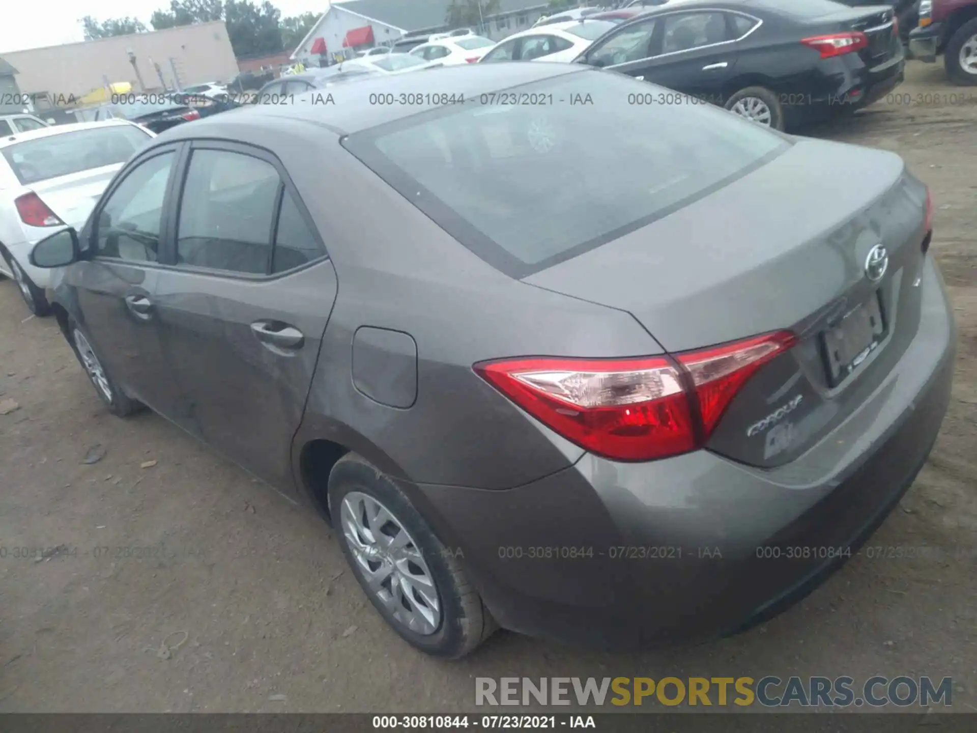 3 Photograph of a damaged car 5YFBURHE6KP874105 TOYOTA COROLLA 2019