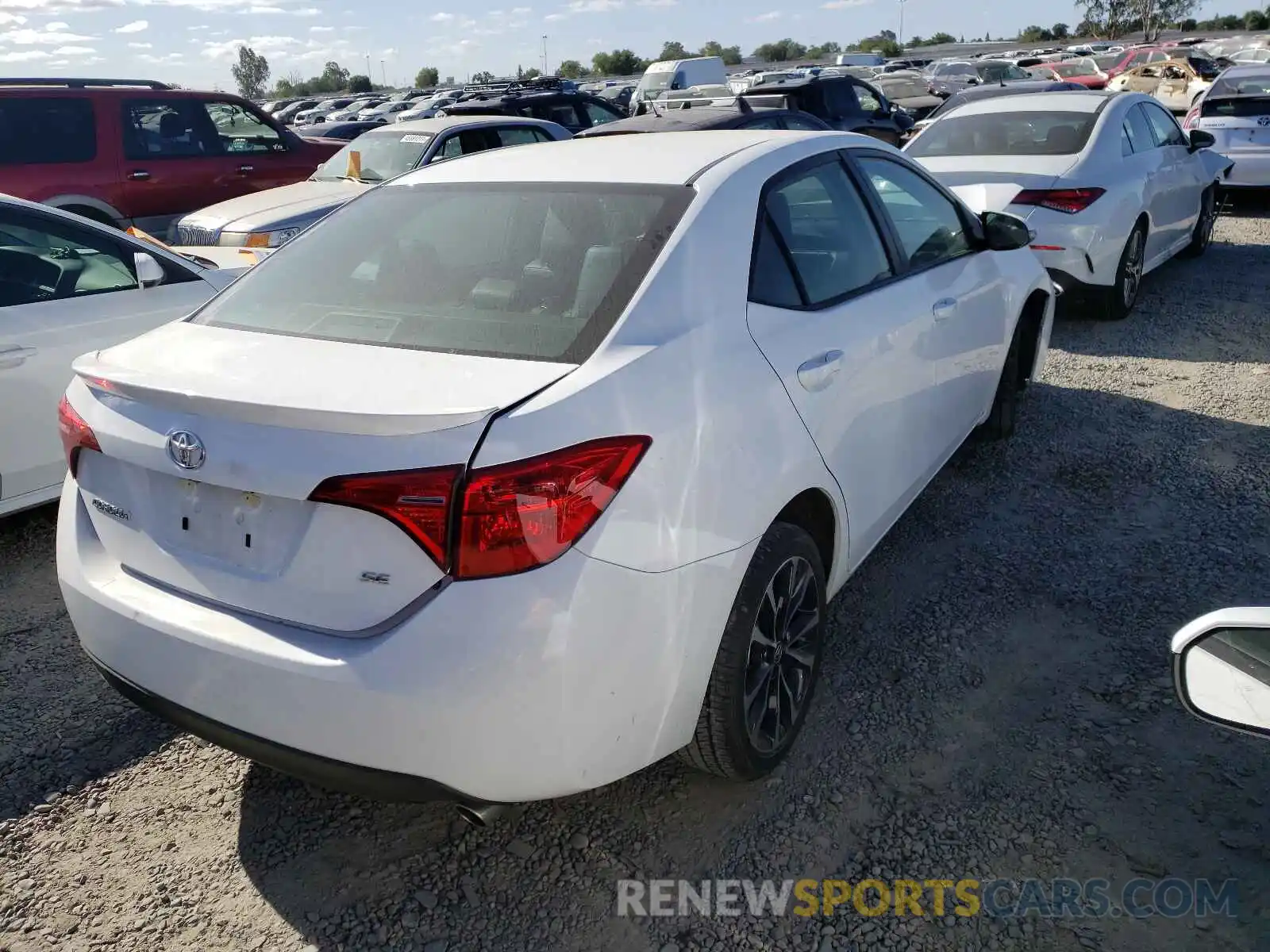 4 Photograph of a damaged car 5YFBURHE6KP874170 TOYOTA COROLLA 2019