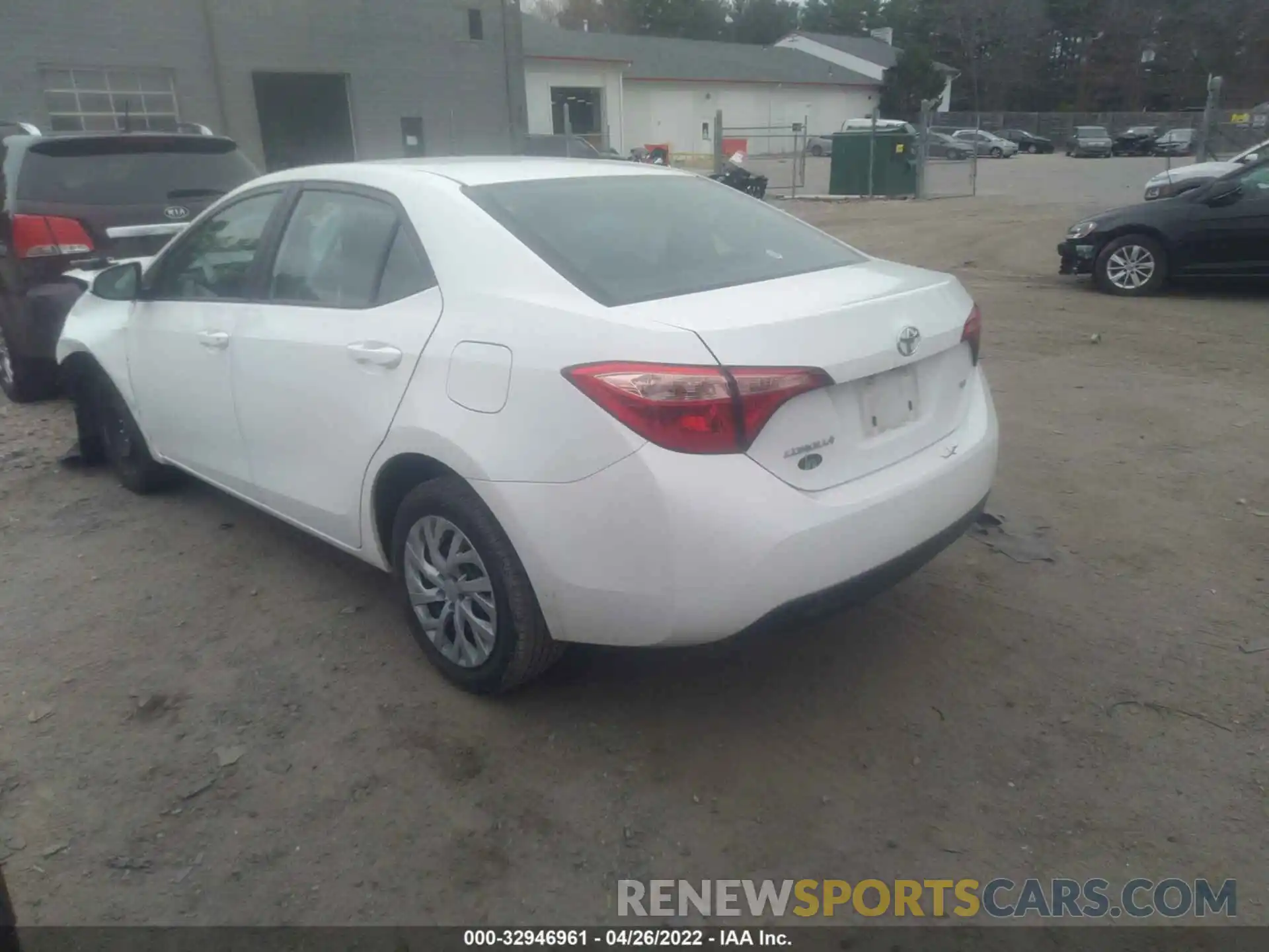 3 Photograph of a damaged car 5YFBURHE6KP874461 TOYOTA COROLLA 2019