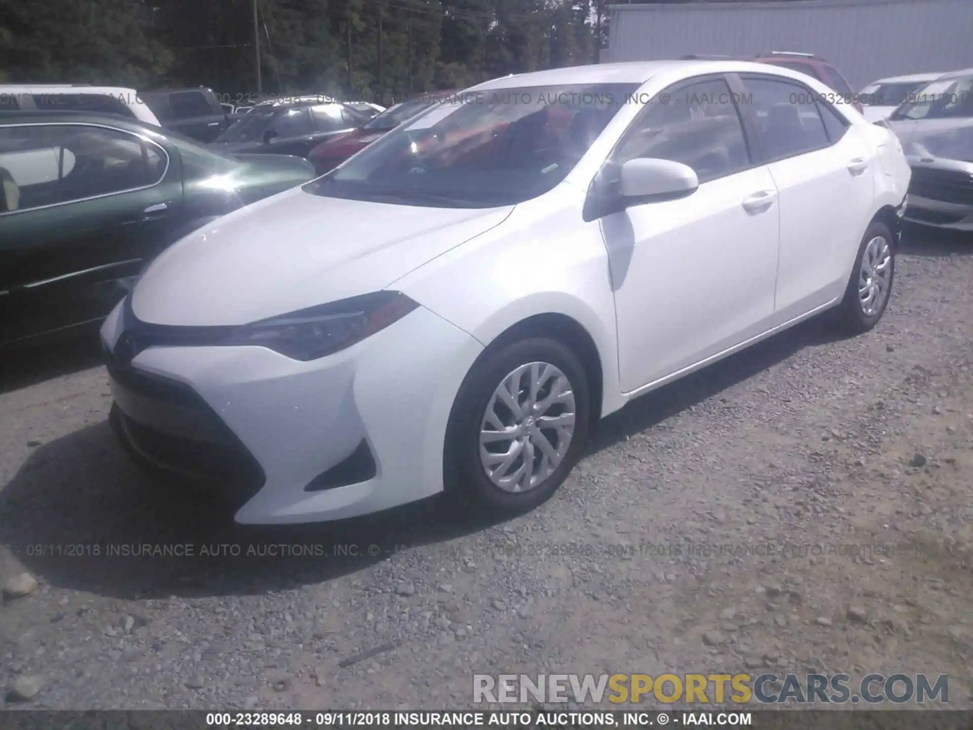 2 Photograph of a damaged car 5YFBURHE6KP874671 Toyota Corolla 2019