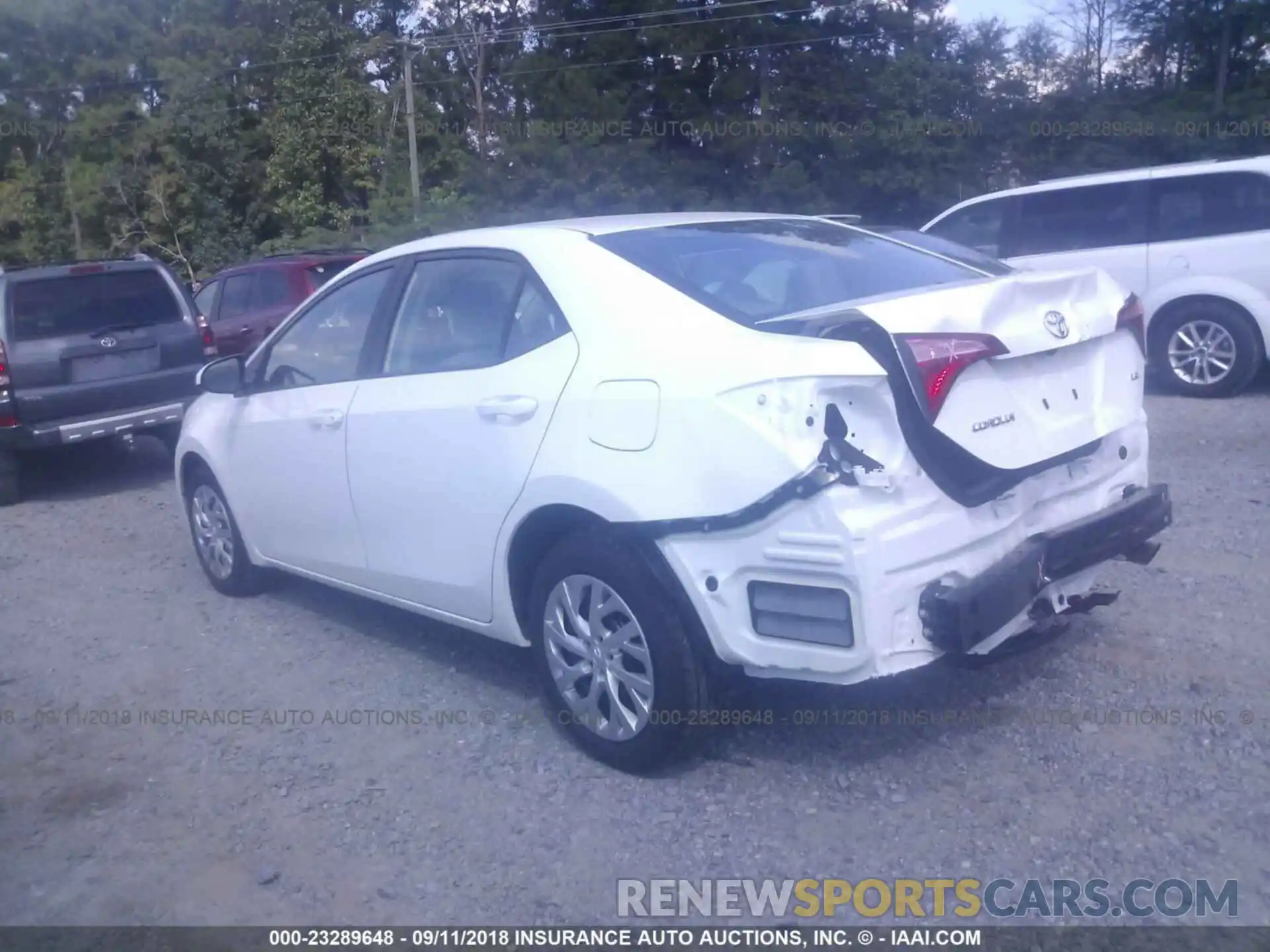 3 Photograph of a damaged car 5YFBURHE6KP874671 Toyota Corolla 2019