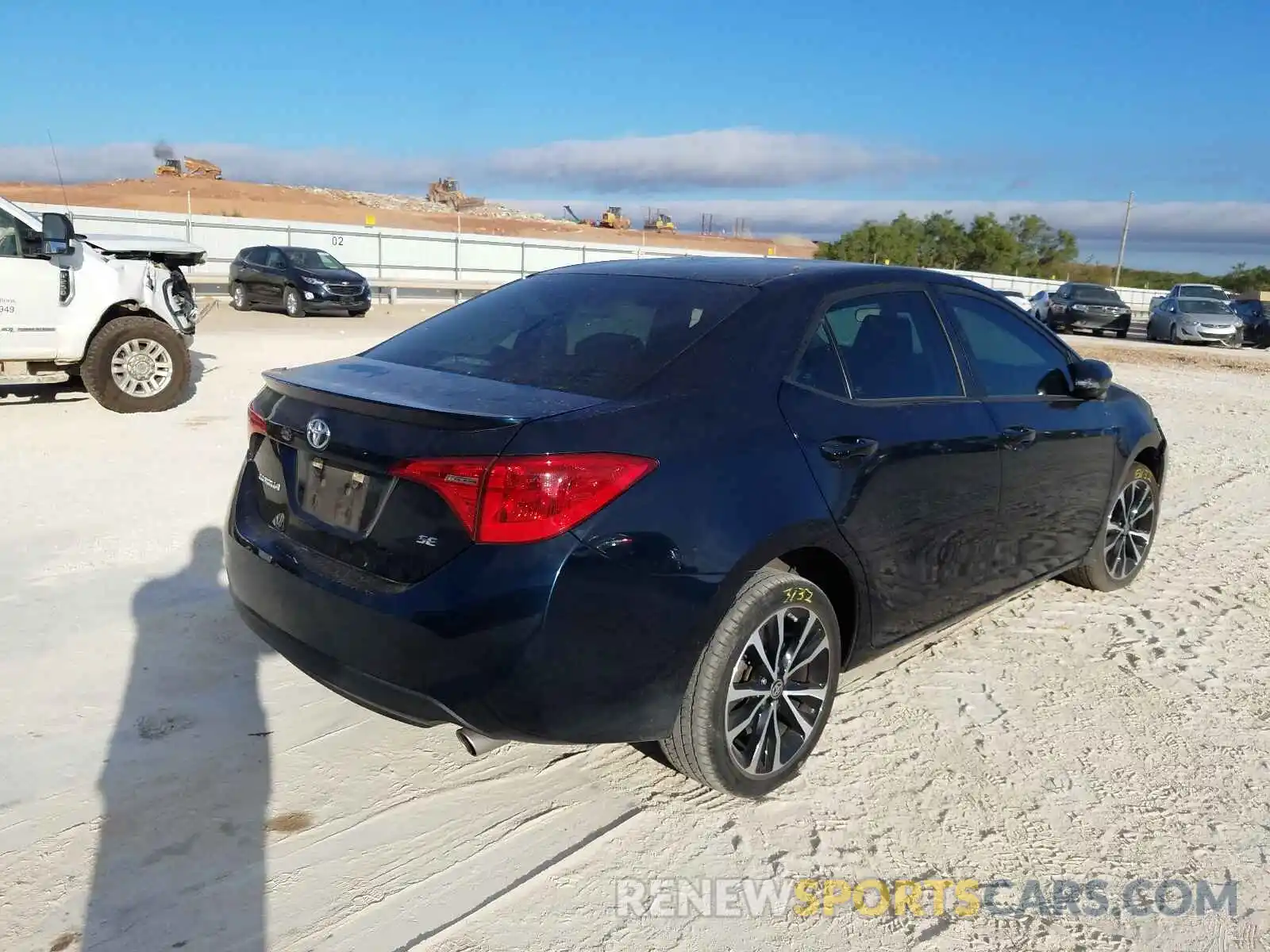 4 Photograph of a damaged car 5YFBURHE6KP874685 TOYOTA COROLLA 2019