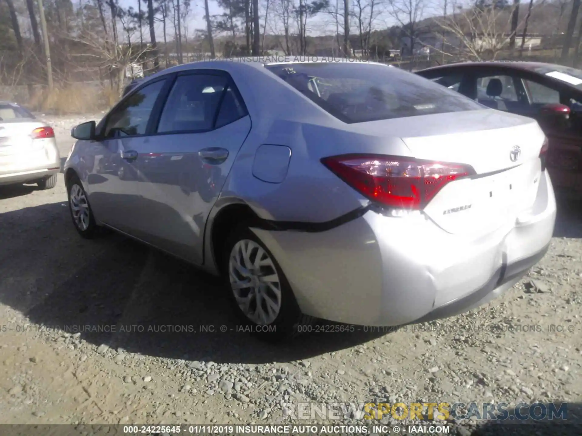 3 Photograph of a damaged car 5YFBURHE6KP874993 TOYOTA COROLLA 2019