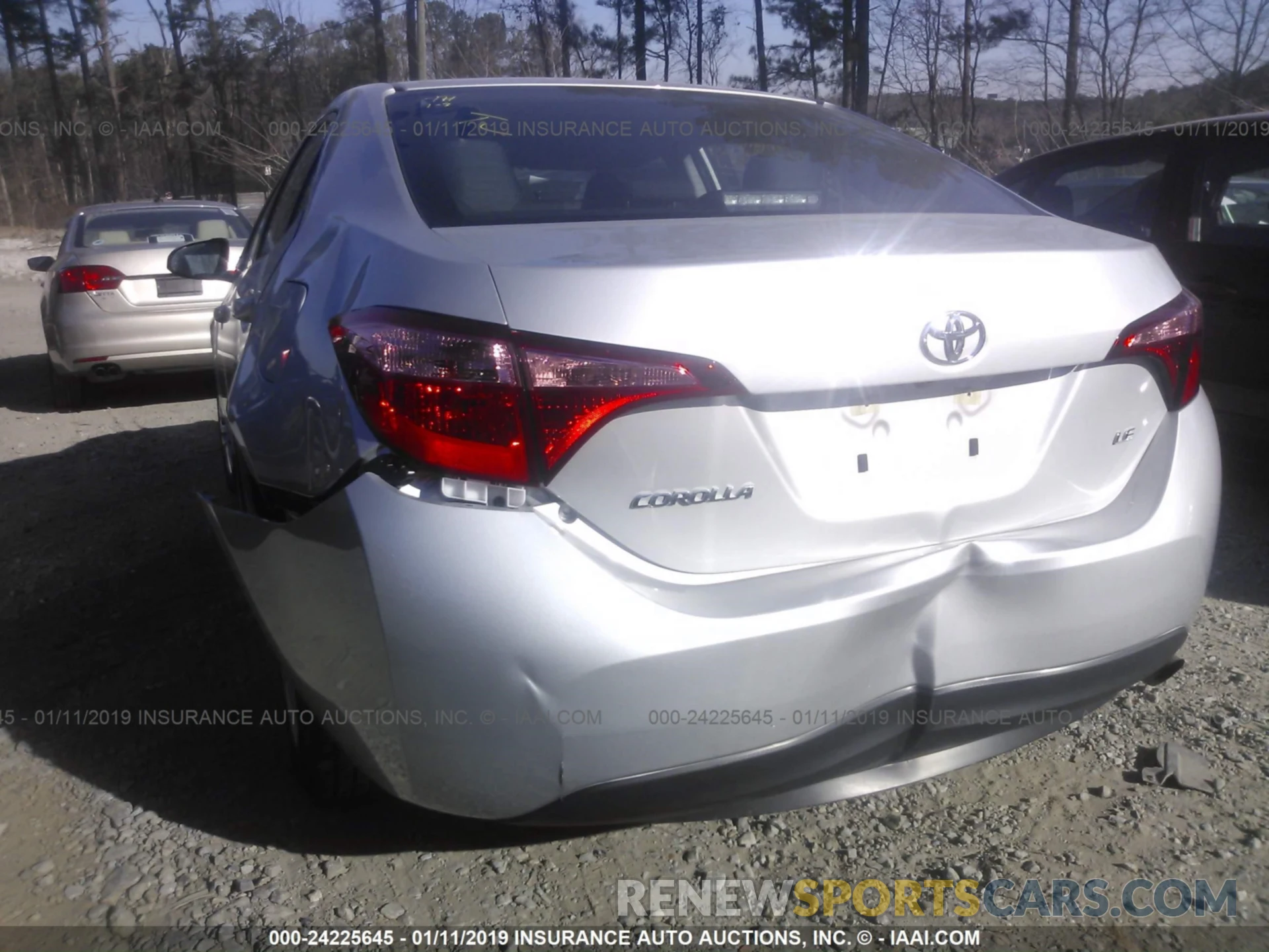 6 Photograph of a damaged car 5YFBURHE6KP874993 TOYOTA COROLLA 2019