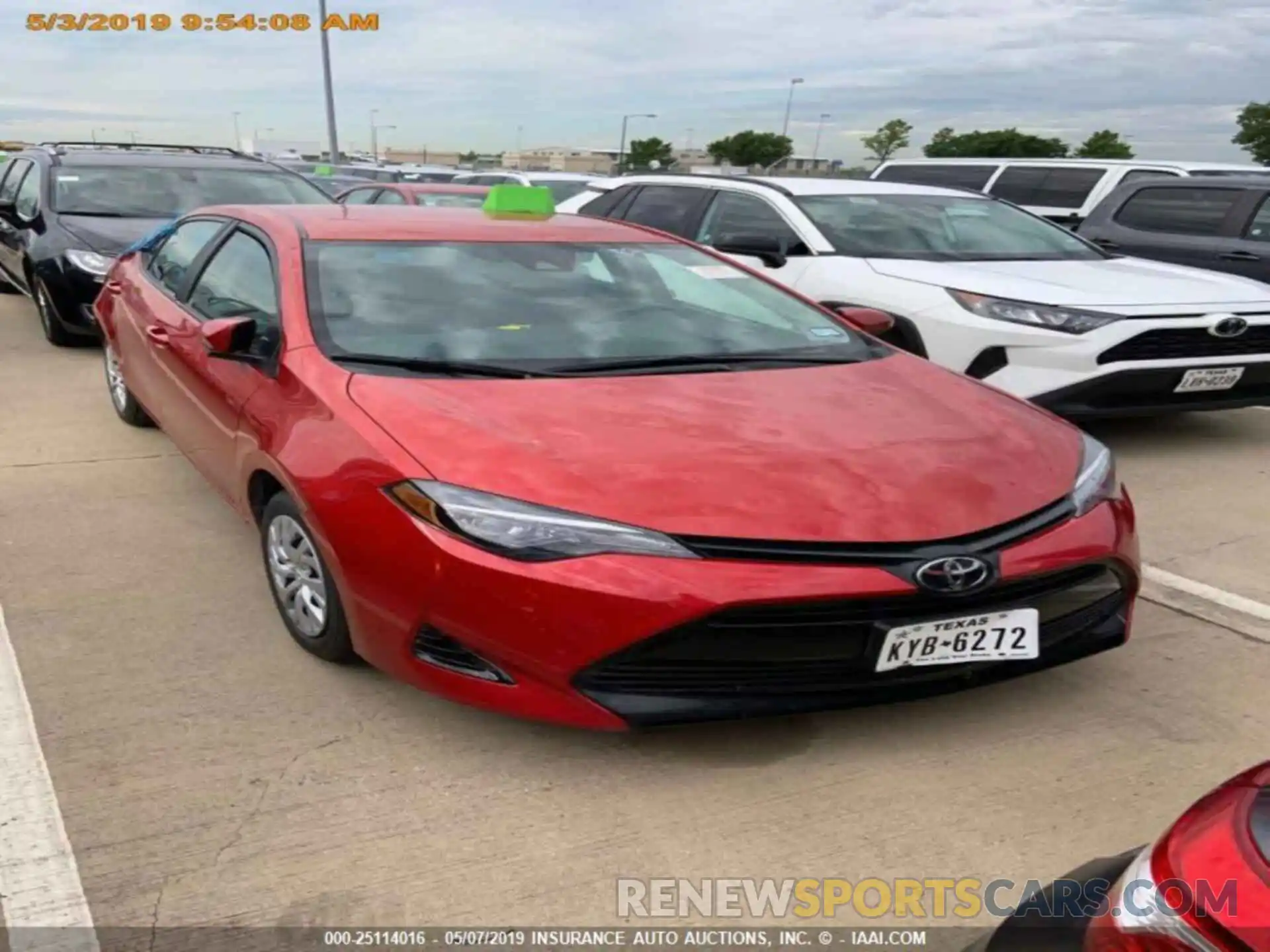 12 Photograph of a damaged car 5YFBURHE6KP875447 TOYOTA COROLLA 2019