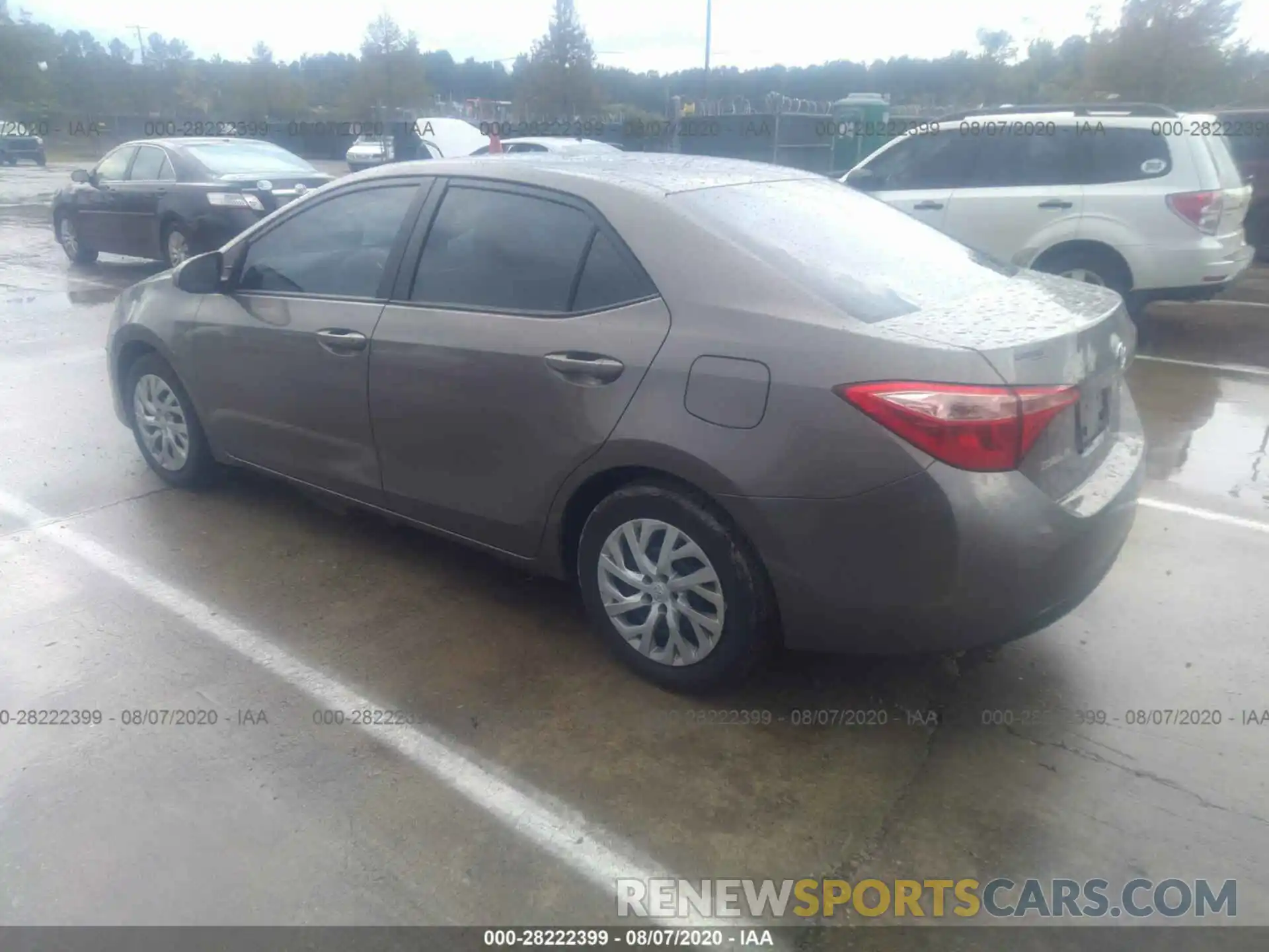 3 Photograph of a damaged car 5YFBURHE6KP875612 TOYOTA COROLLA 2019