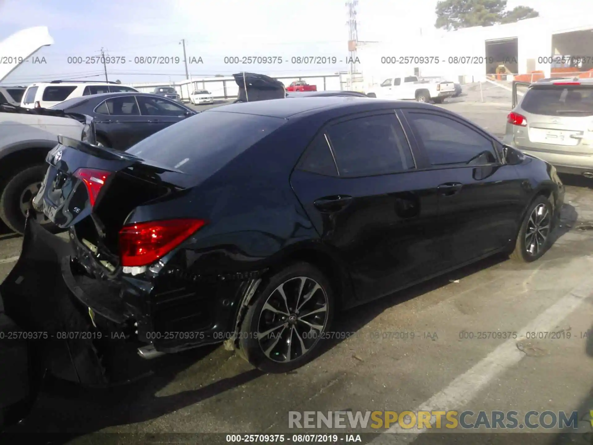 4 Photograph of a damaged car 5YFBURHE6KP875724 TOYOTA COROLLA 2019