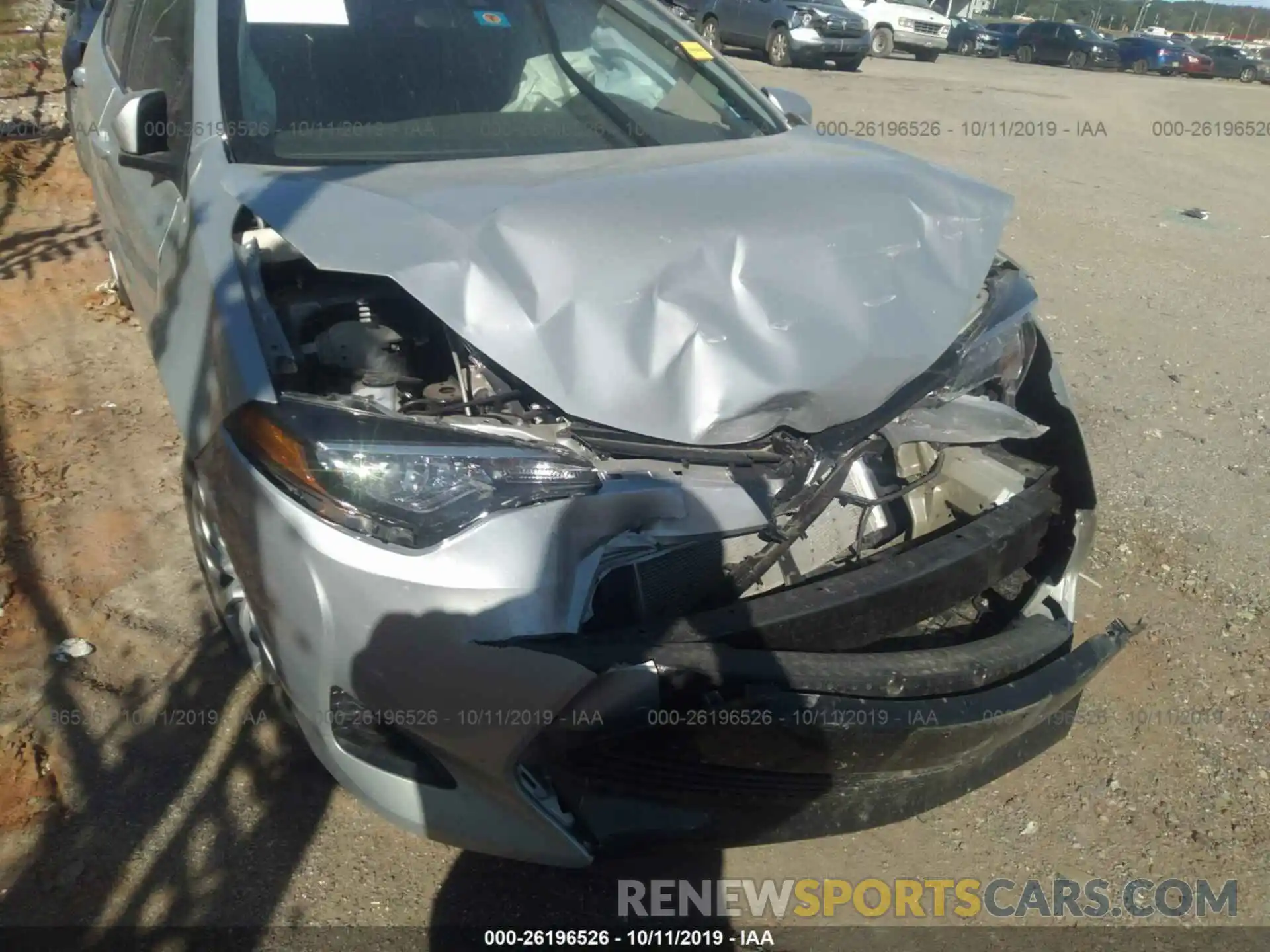 6 Photograph of a damaged car 5YFBURHE6KP875917 TOYOTA COROLLA 2019