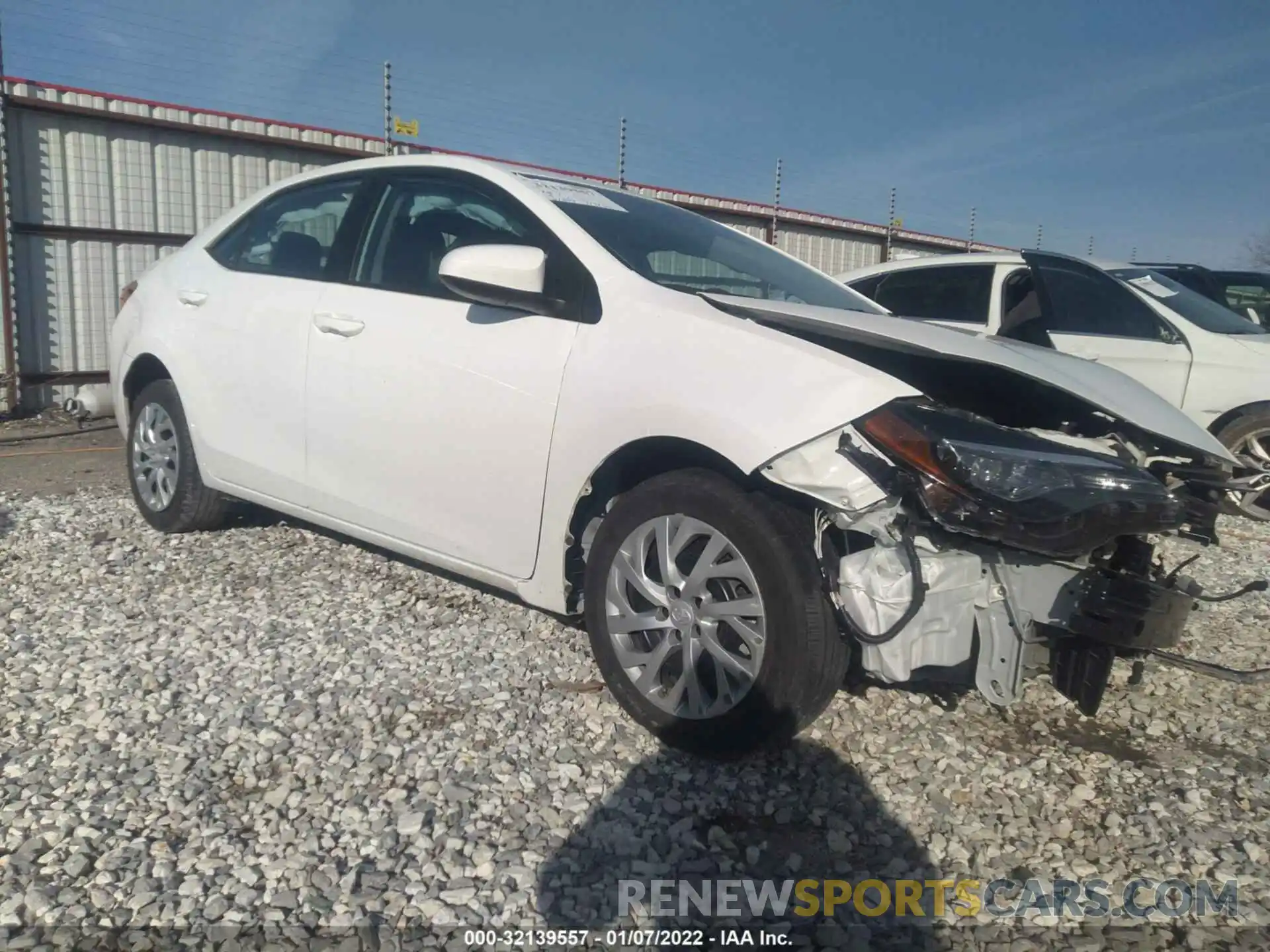 1 Photograph of a damaged car 5YFBURHE6KP875920 TOYOTA COROLLA 2019