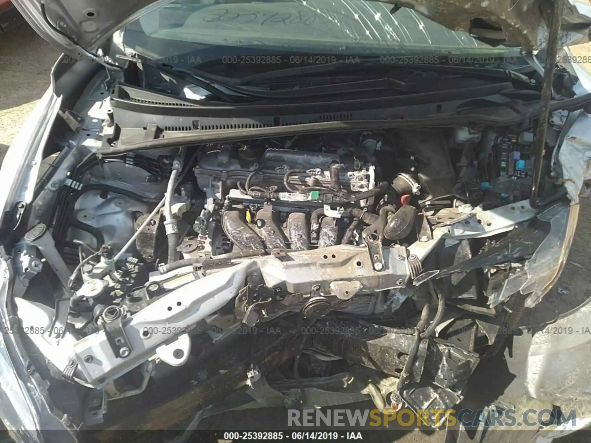 10 Photograph of a damaged car 5YFBURHE6KP876856 TOYOTA COROLLA 2019