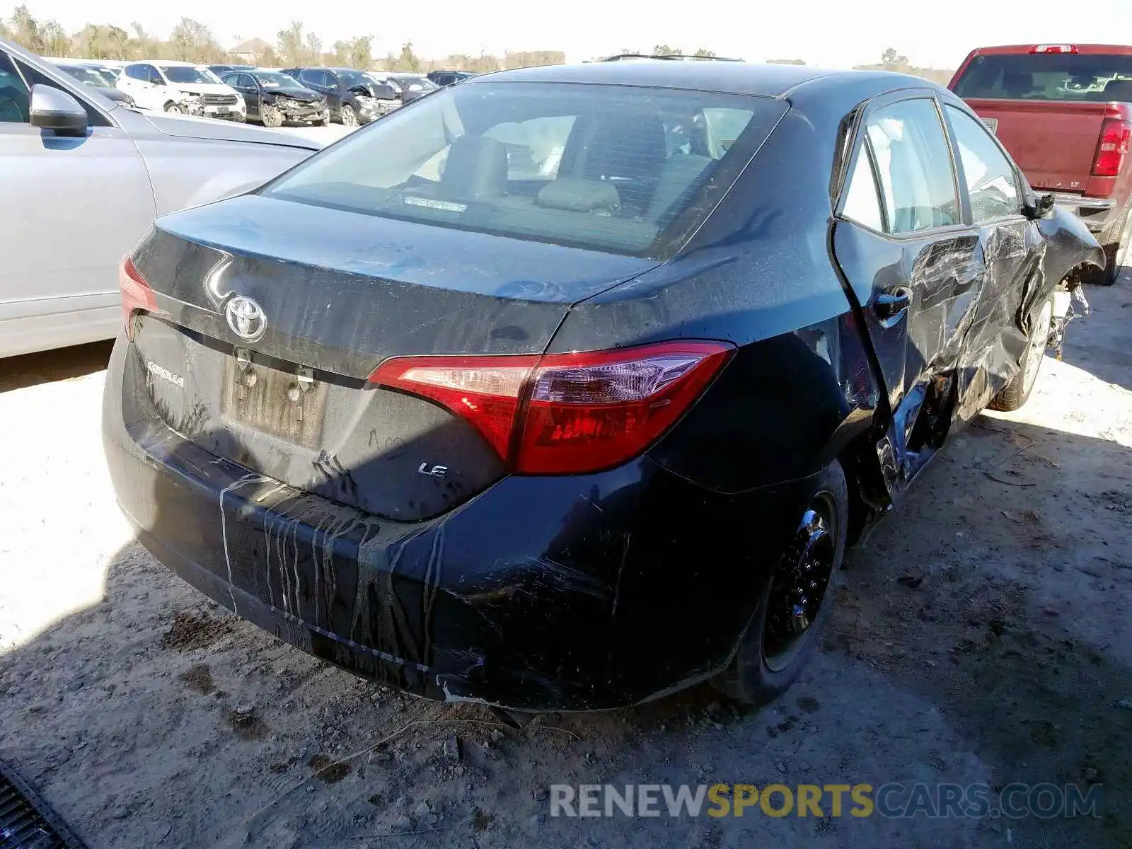 4 Photograph of a damaged car 5YFBURHE6KP877330 TOYOTA COROLLA 2019