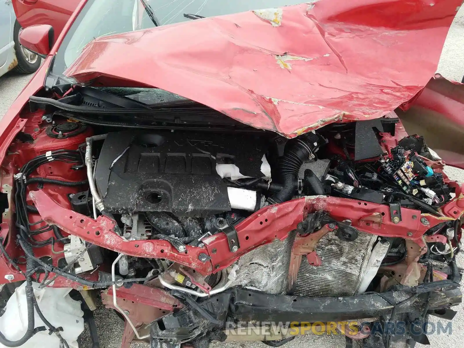 7 Photograph of a damaged car 5YFBURHE6KP877506 TOYOTA COROLLA 2019