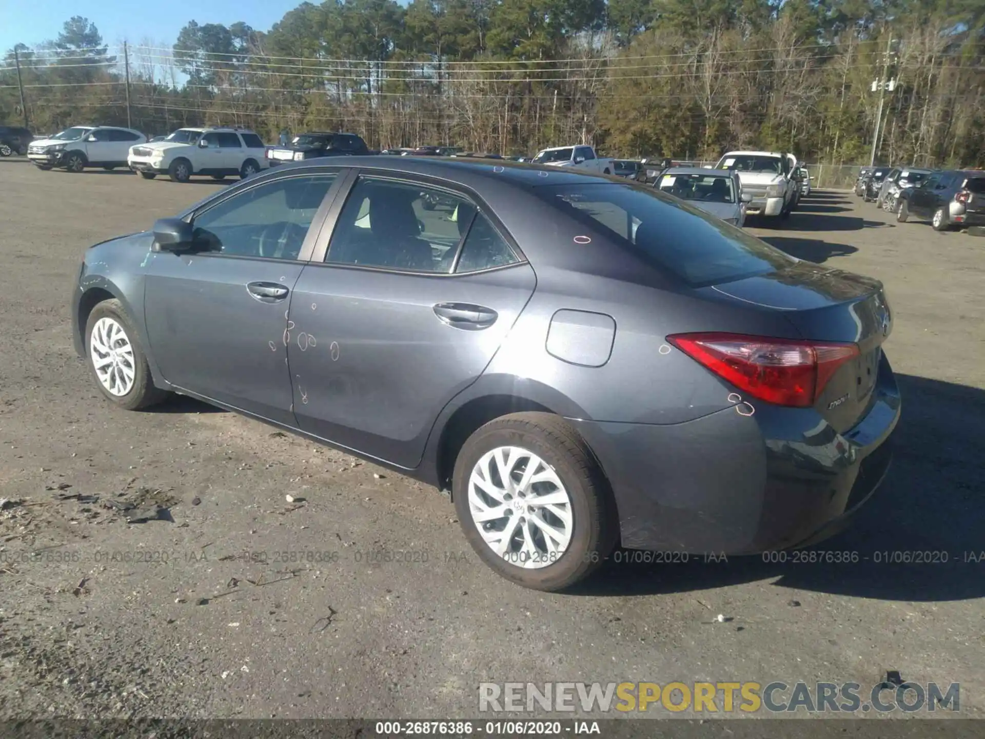 3 Photograph of a damaged car 5YFBURHE6KP877618 TOYOTA COROLLA 2019