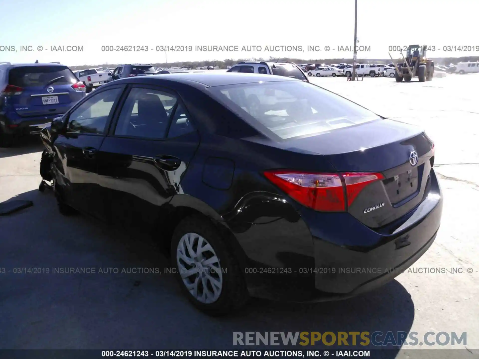 3 Photograph of a damaged car 5YFBURHE6KP878090 TOYOTA COROLLA 2019