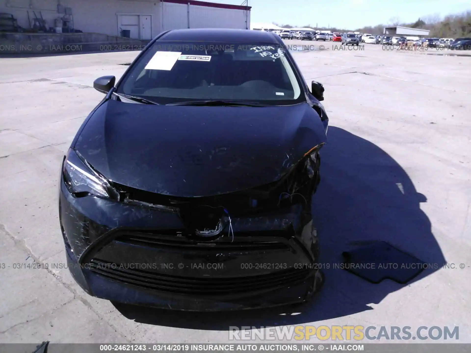 6 Photograph of a damaged car 5YFBURHE6KP878090 TOYOTA COROLLA 2019