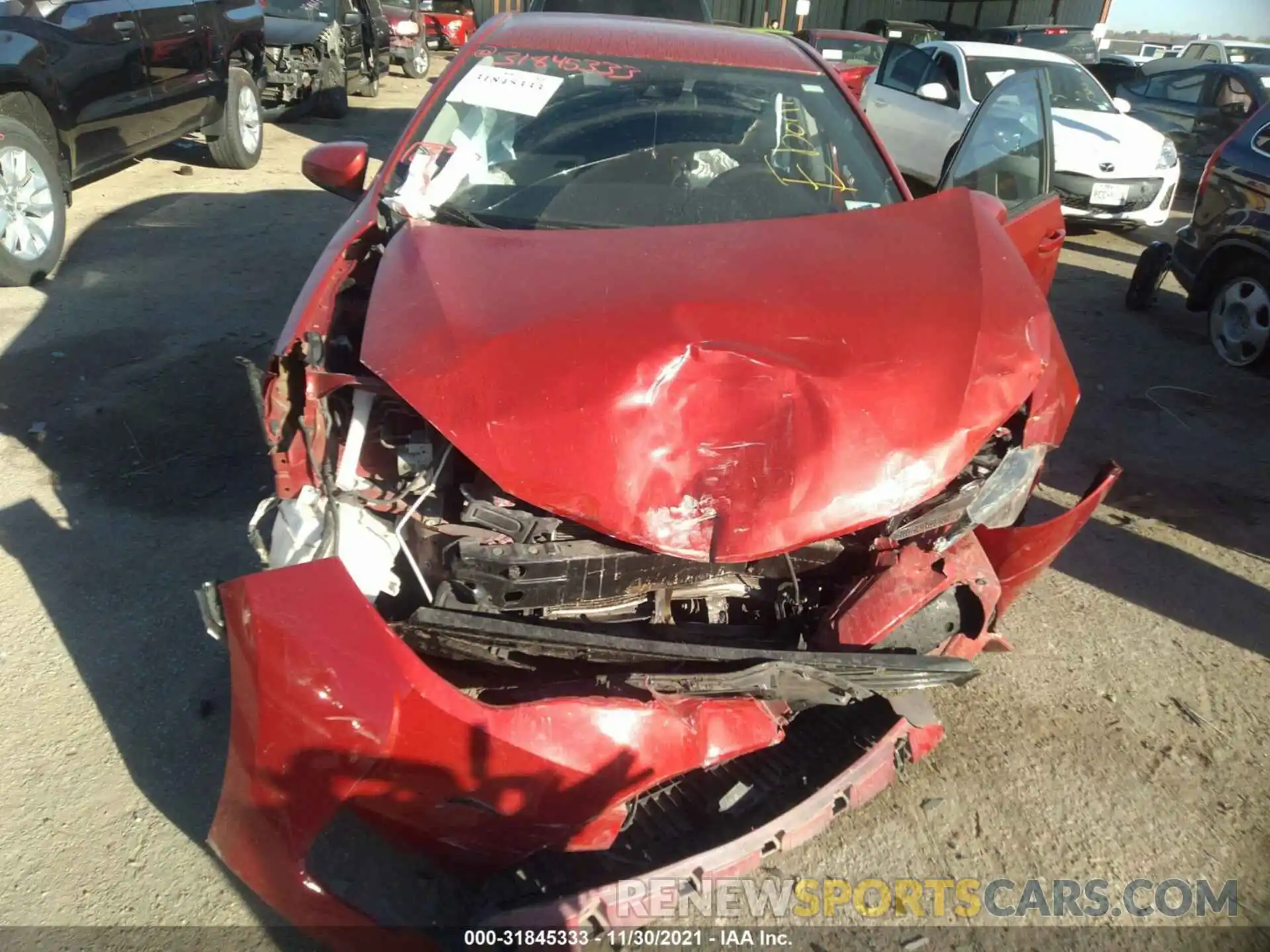 6 Photograph of a damaged car 5YFBURHE6KP878137 TOYOTA COROLLA 2019