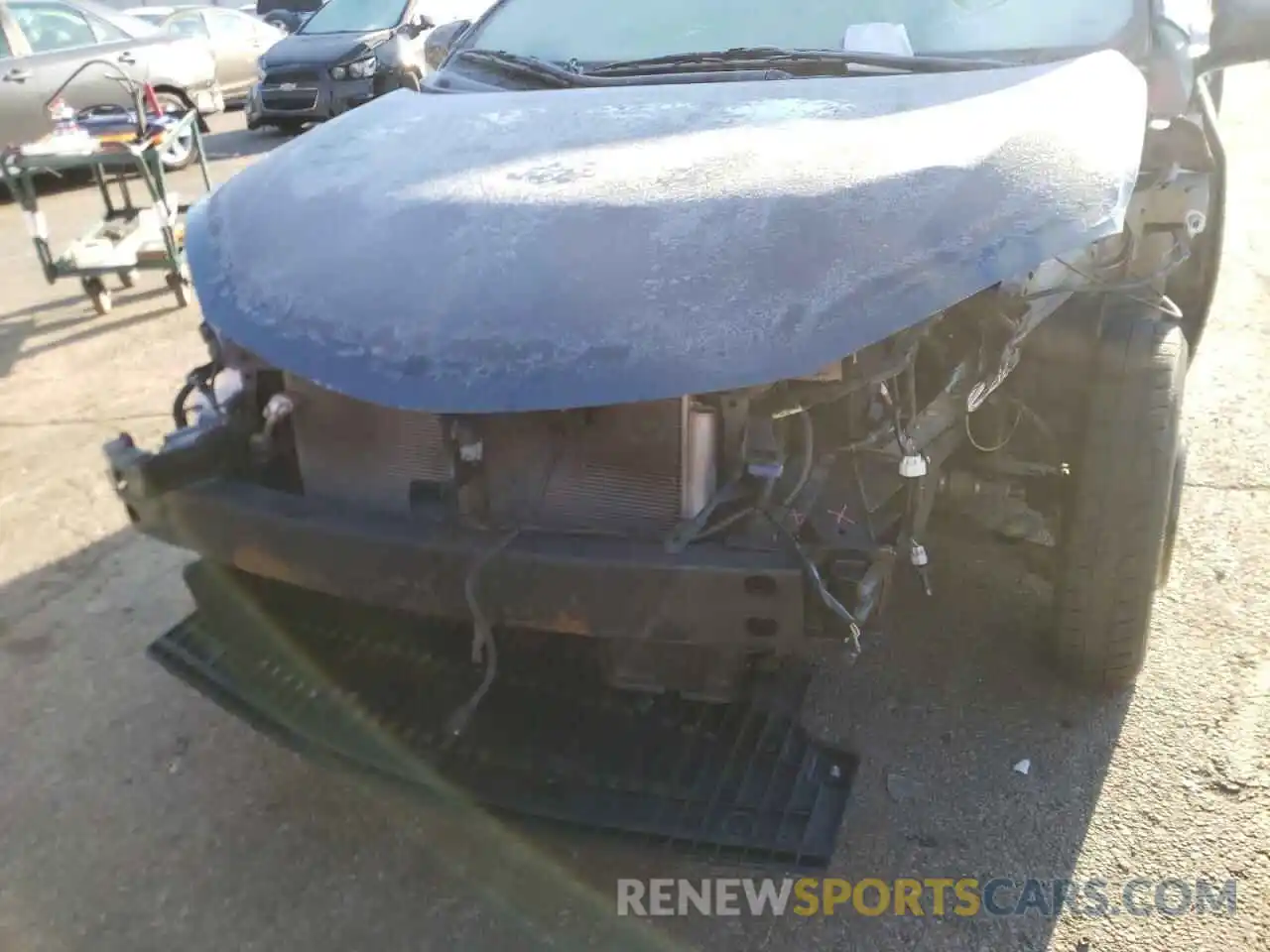 9 Photograph of a damaged car 5YFBURHE6KP878431 TOYOTA COROLLA 2019