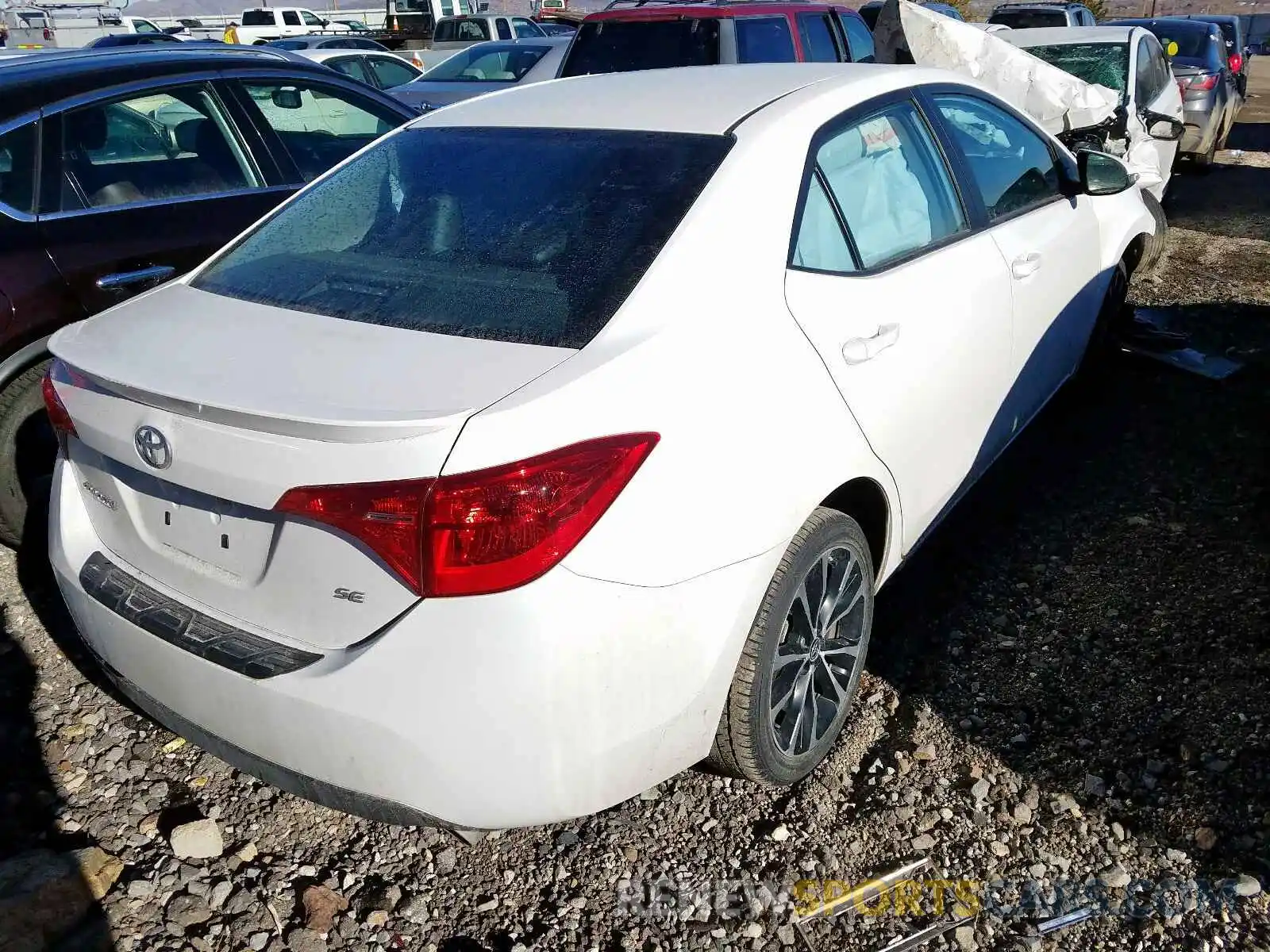 4 Фотография поврежденного автомобиля 5YFBURHE6KP878574 TOYOTA COROLLA 2019