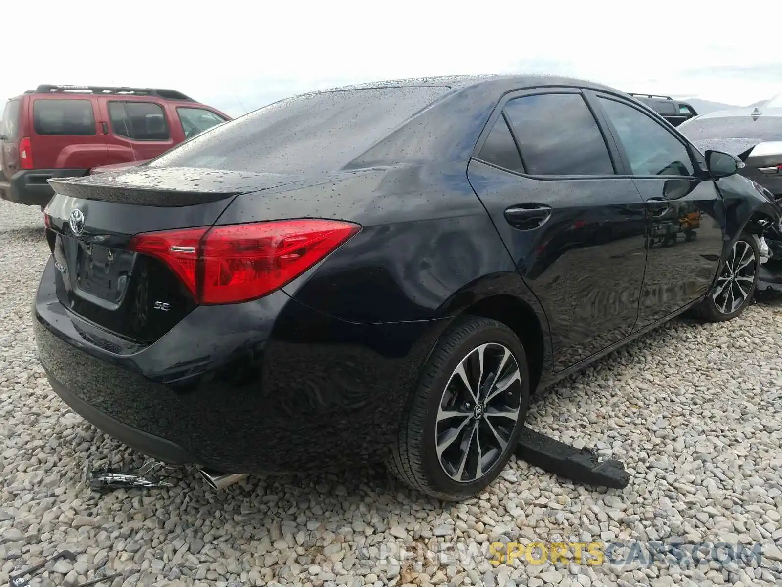 4 Photograph of a damaged car 5YFBURHE6KP878977 TOYOTA COROLLA 2019