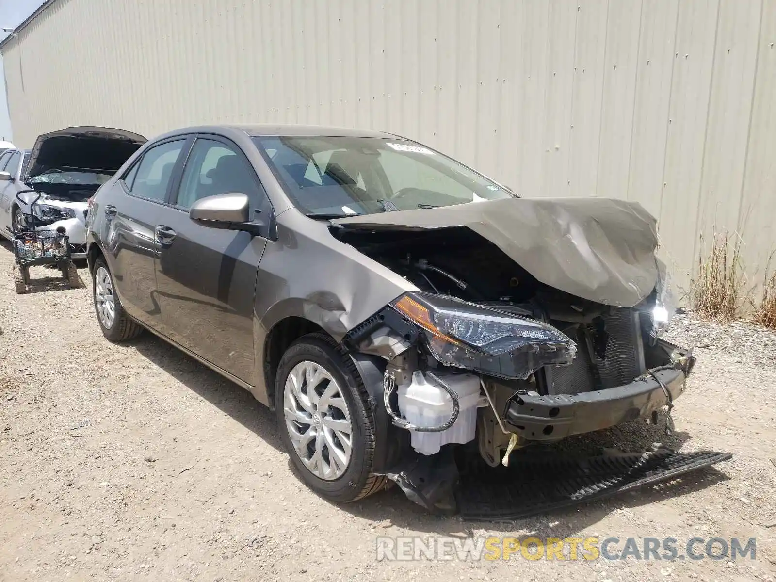 1 Photograph of a damaged car 5YFBURHE6KP879885 TOYOTA COROLLA 2019