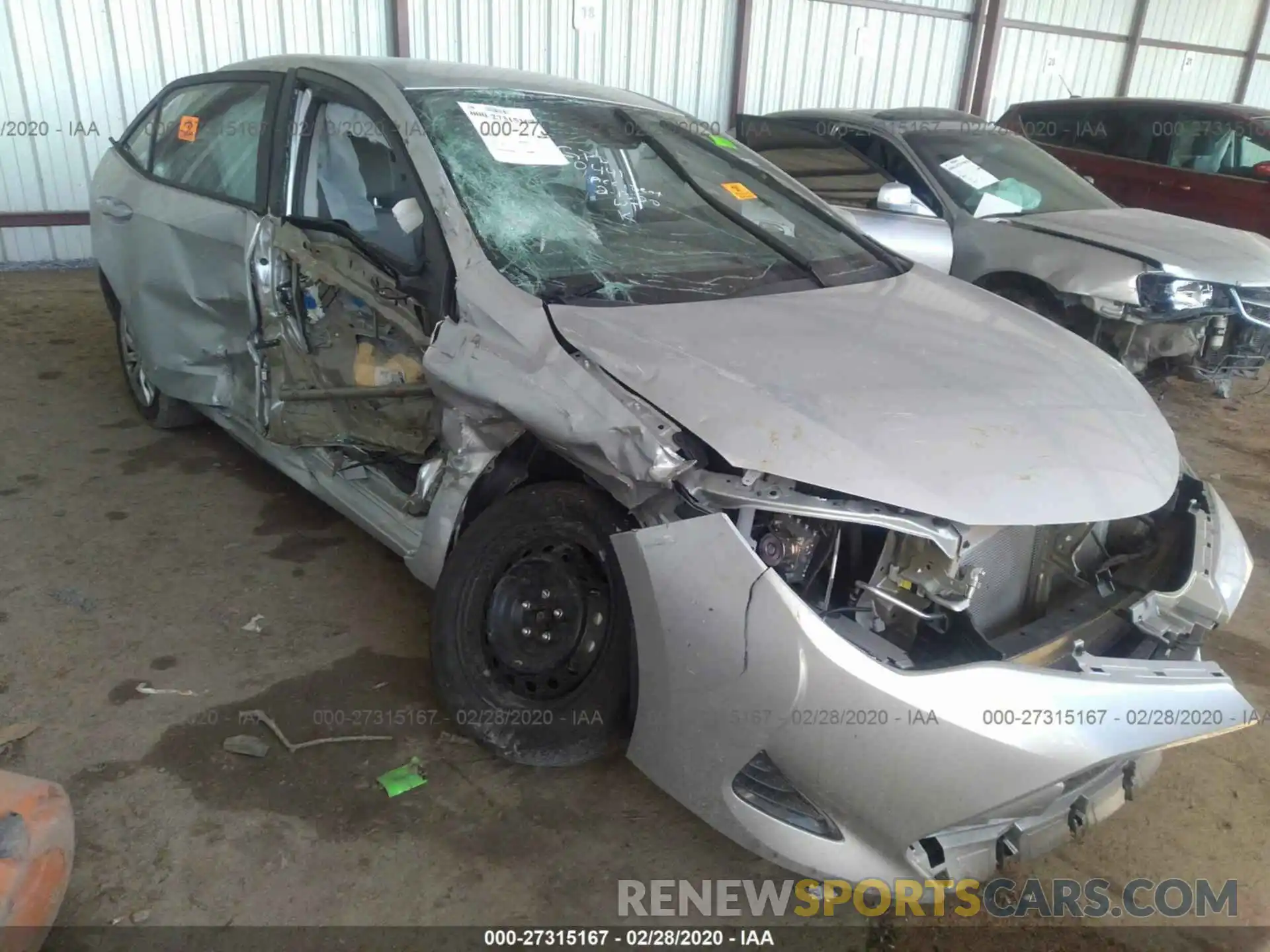 6 Photograph of a damaged car 5YFBURHE6KP880762 TOYOTA COROLLA 2019