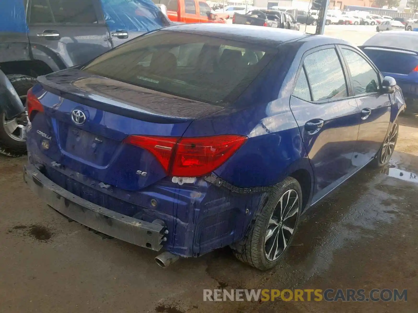 4 Photograph of a damaged car 5YFBURHE6KP880793 TOYOTA COROLLA 2019