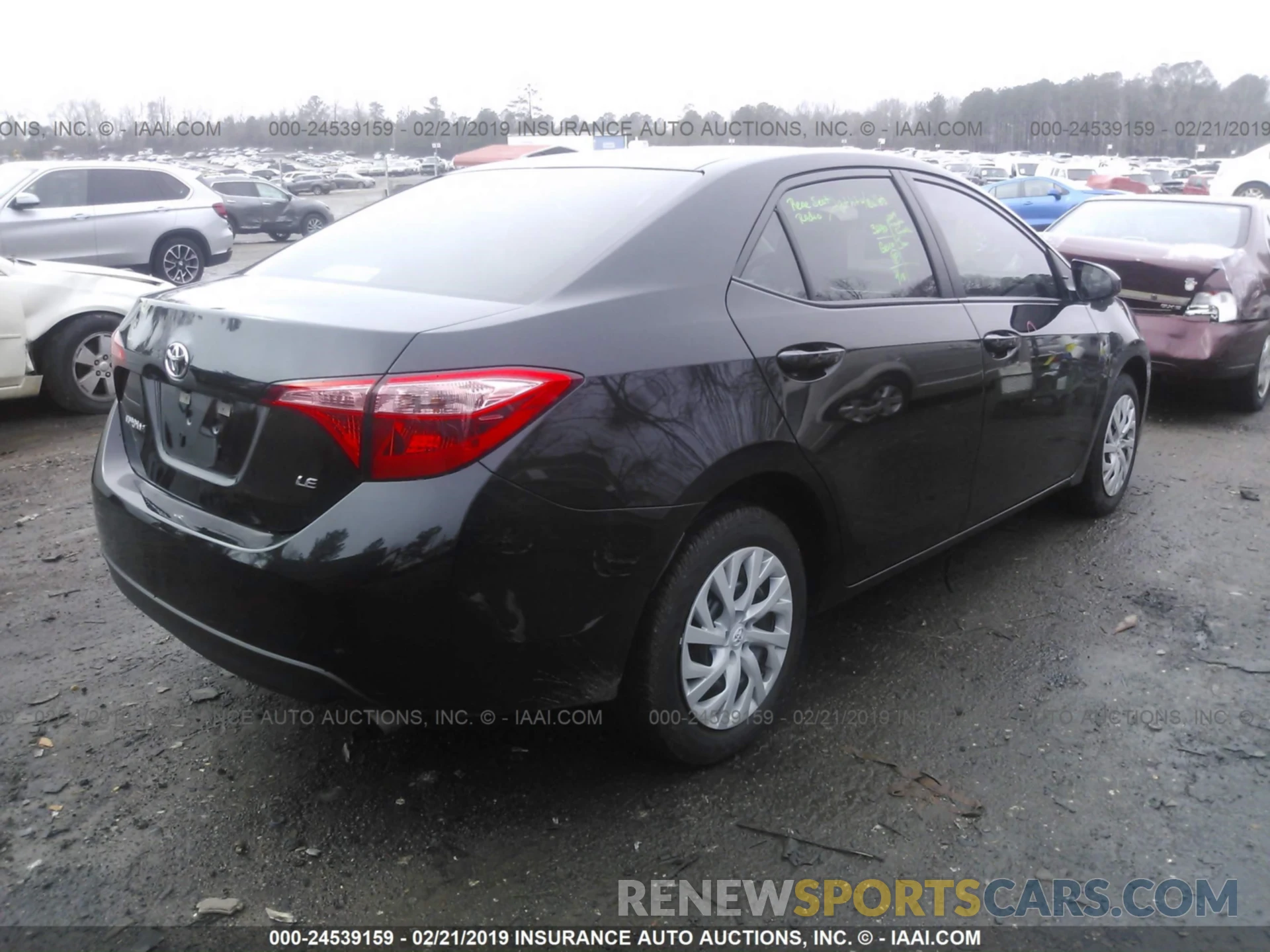 4 Photograph of a damaged car 5YFBURHE6KP881670 TOYOTA COROLLA 2019