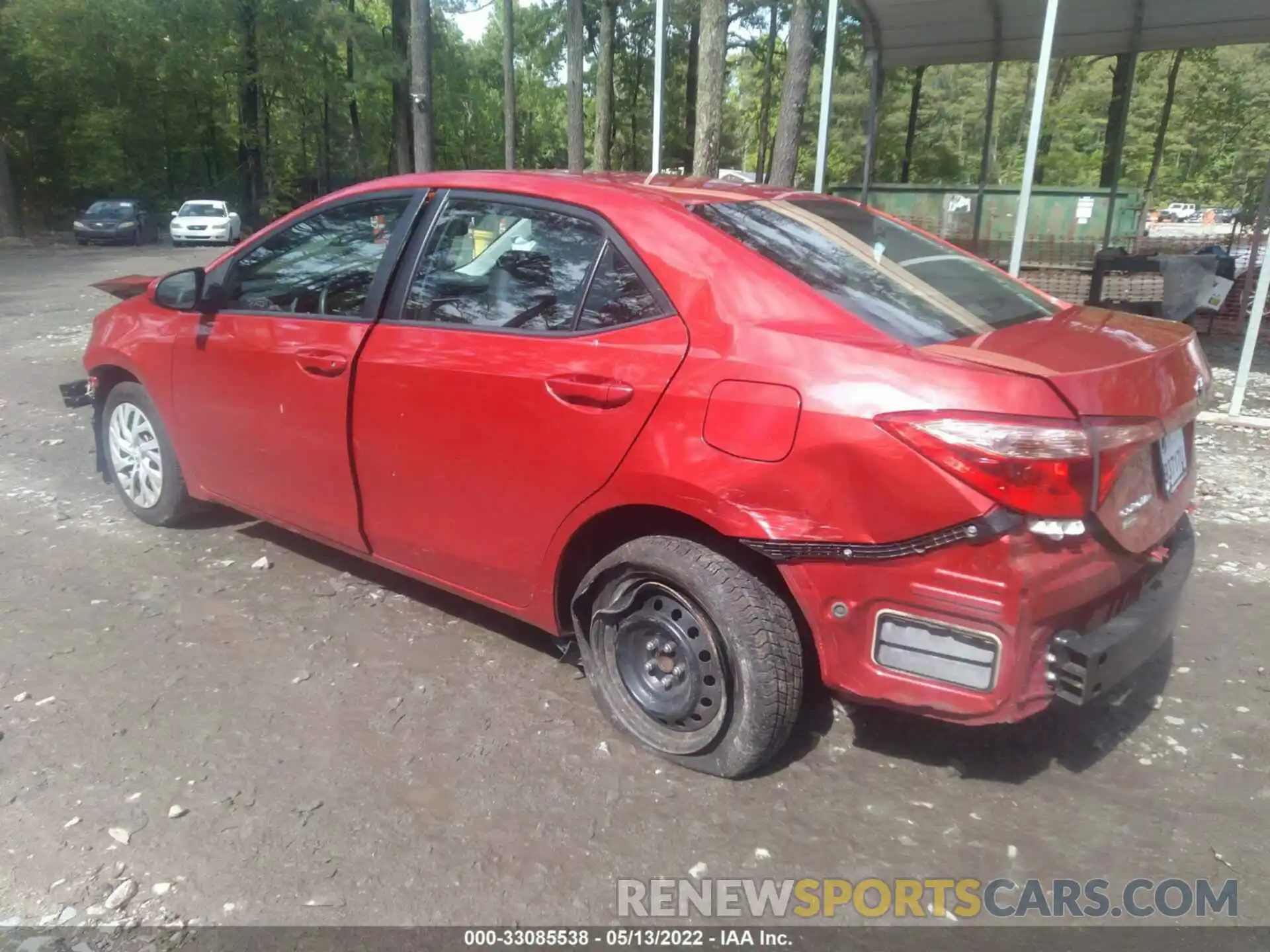 3 Photograph of a damaged car 5YFBURHE6KP882138 TOYOTA COROLLA 2019