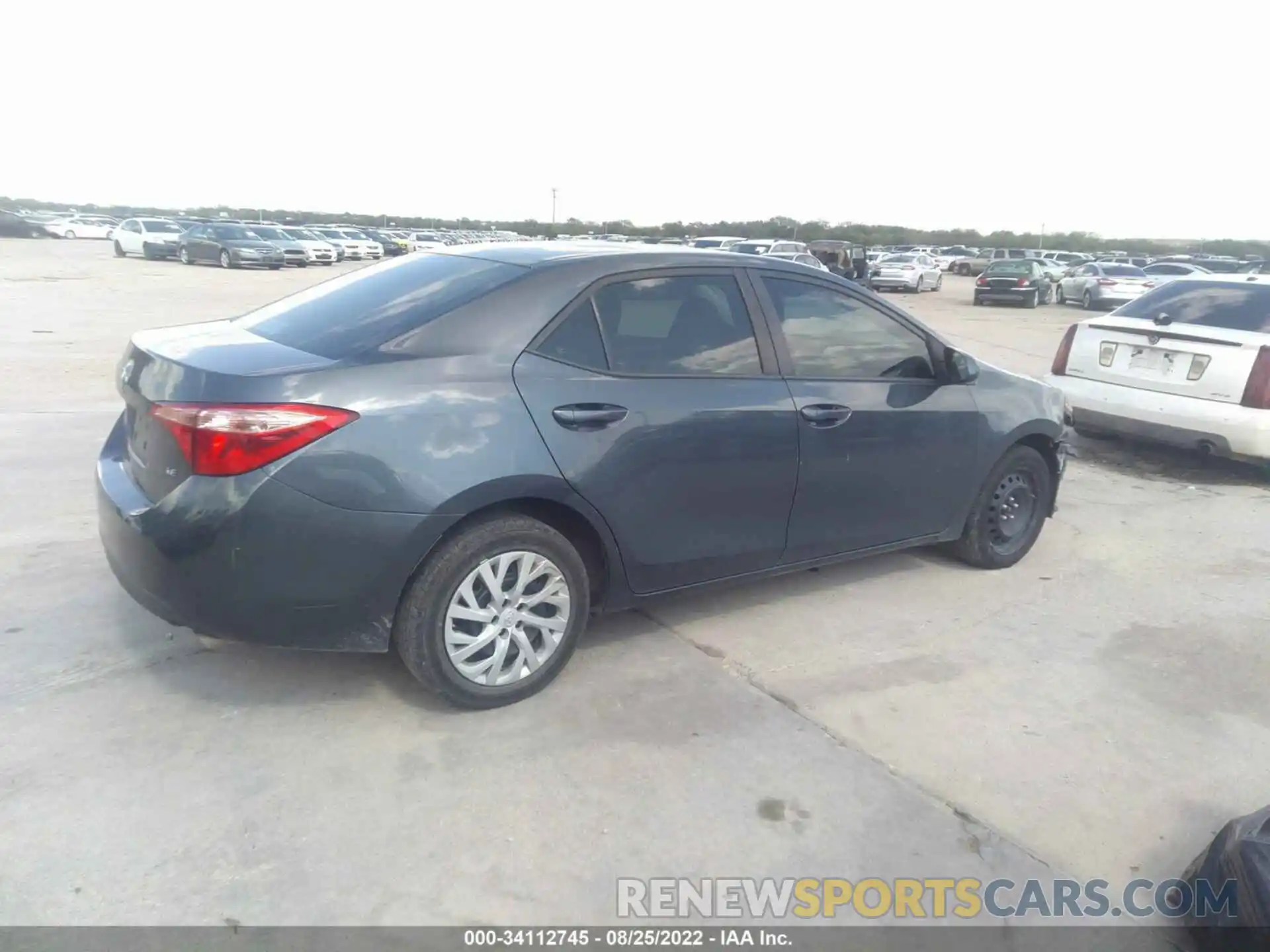 4 Photograph of a damaged car 5YFBURHE6KP882382 TOYOTA COROLLA 2019