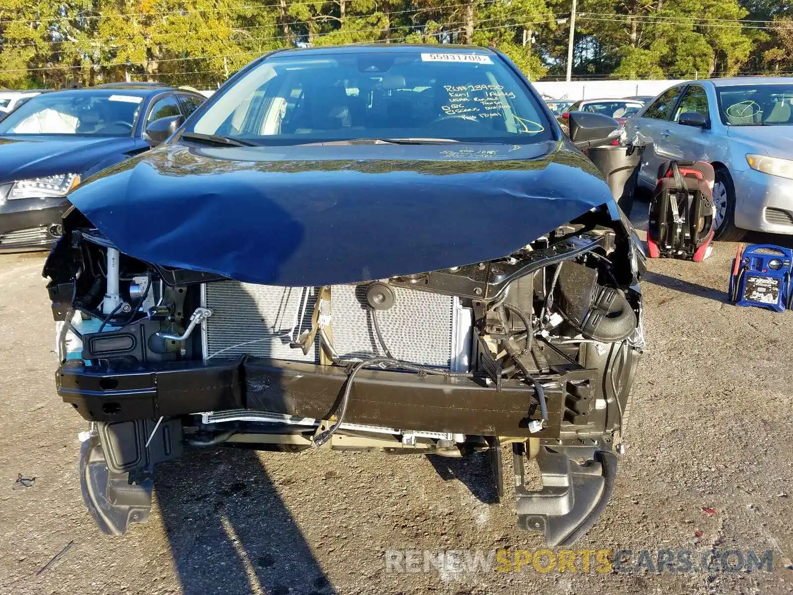 9 Photograph of a damaged car 5YFBURHE6KP882396 TOYOTA COROLLA 2019