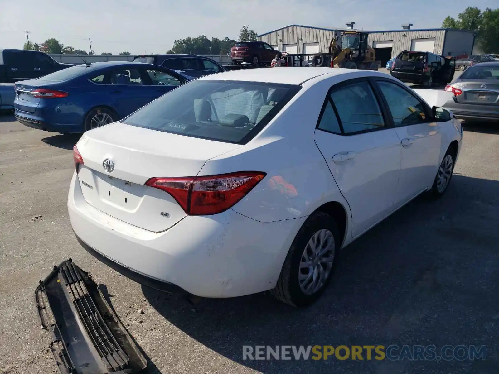 4 Photograph of a damaged car 5YFBURHE6KP882947 TOYOTA COROLLA 2019