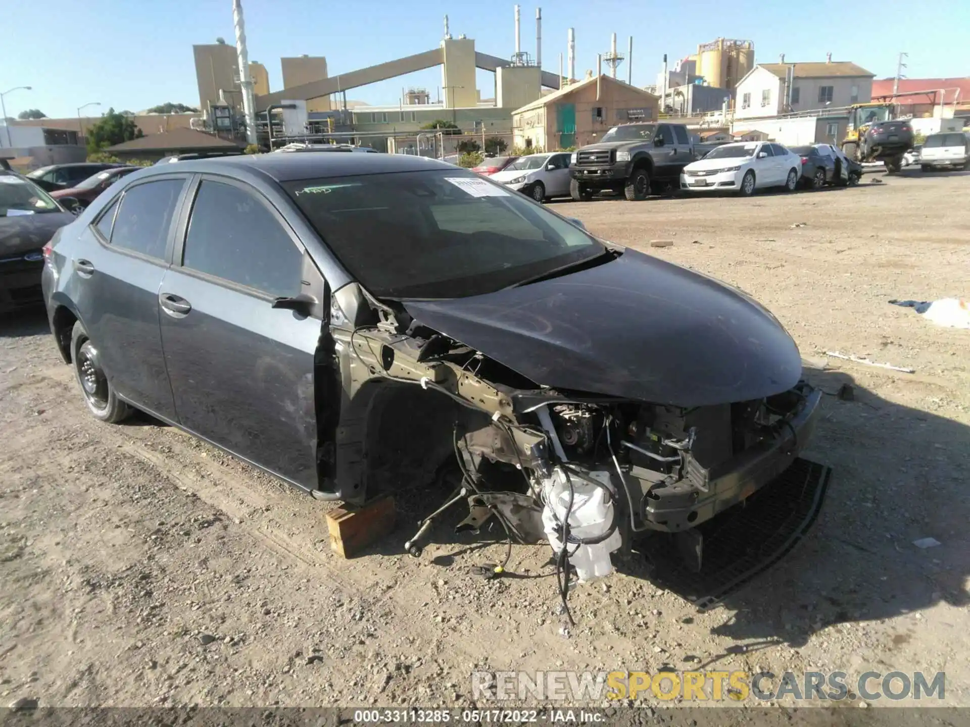 1 Photograph of a damaged car 5YFBURHE6KP882978 TOYOTA COROLLA 2019