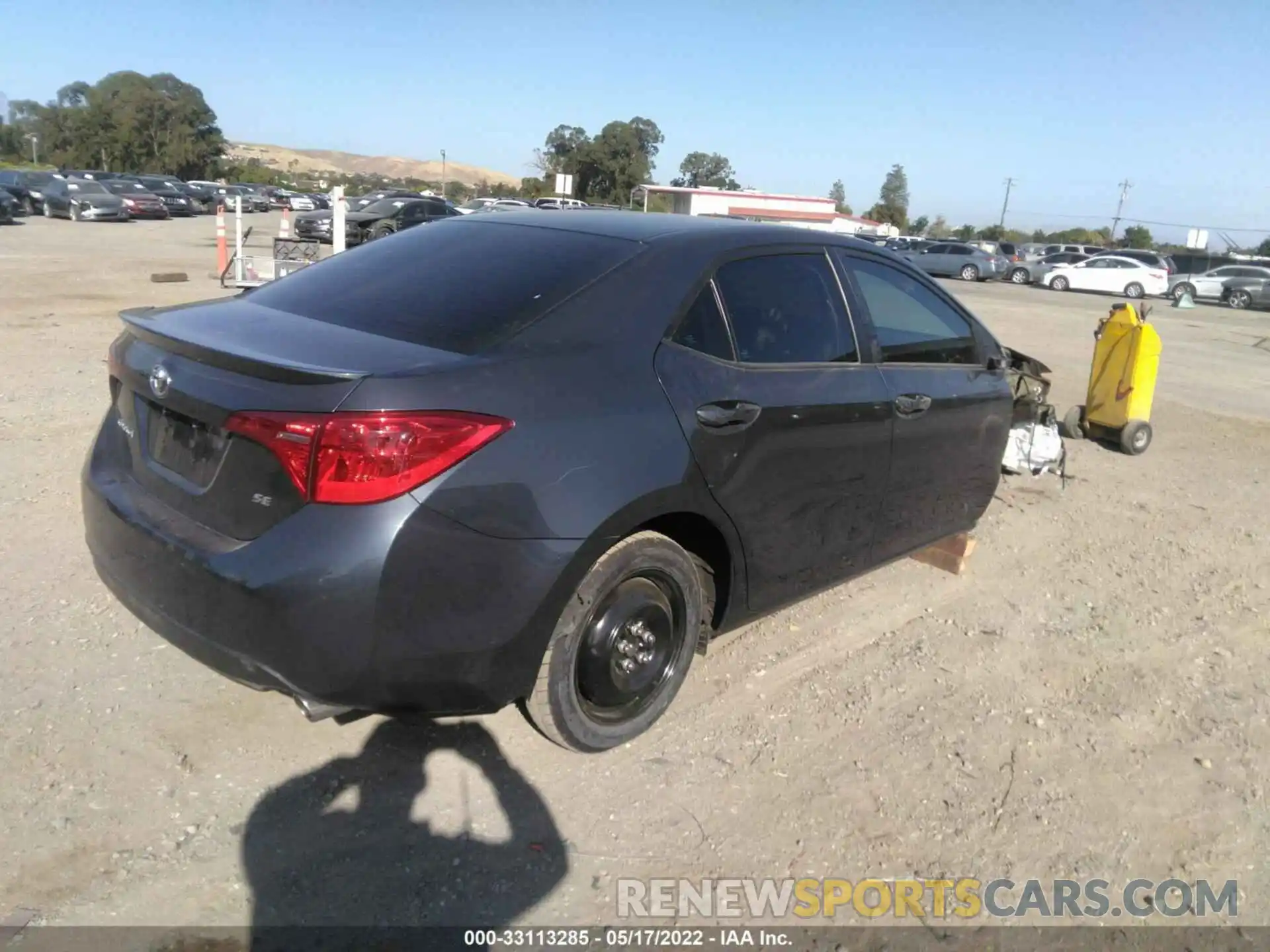 4 Photograph of a damaged car 5YFBURHE6KP882978 TOYOTA COROLLA 2019