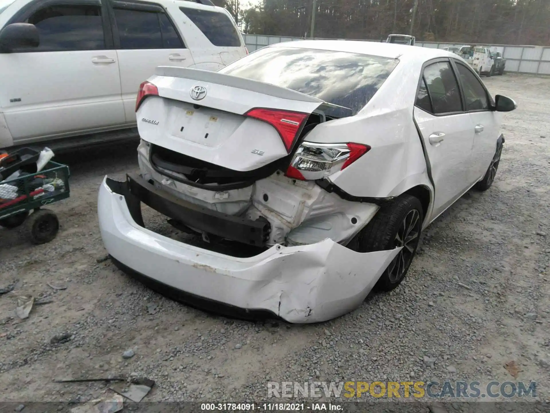 4 Photograph of a damaged car 5YFBURHE6KP883323 TOYOTA COROLLA 2019