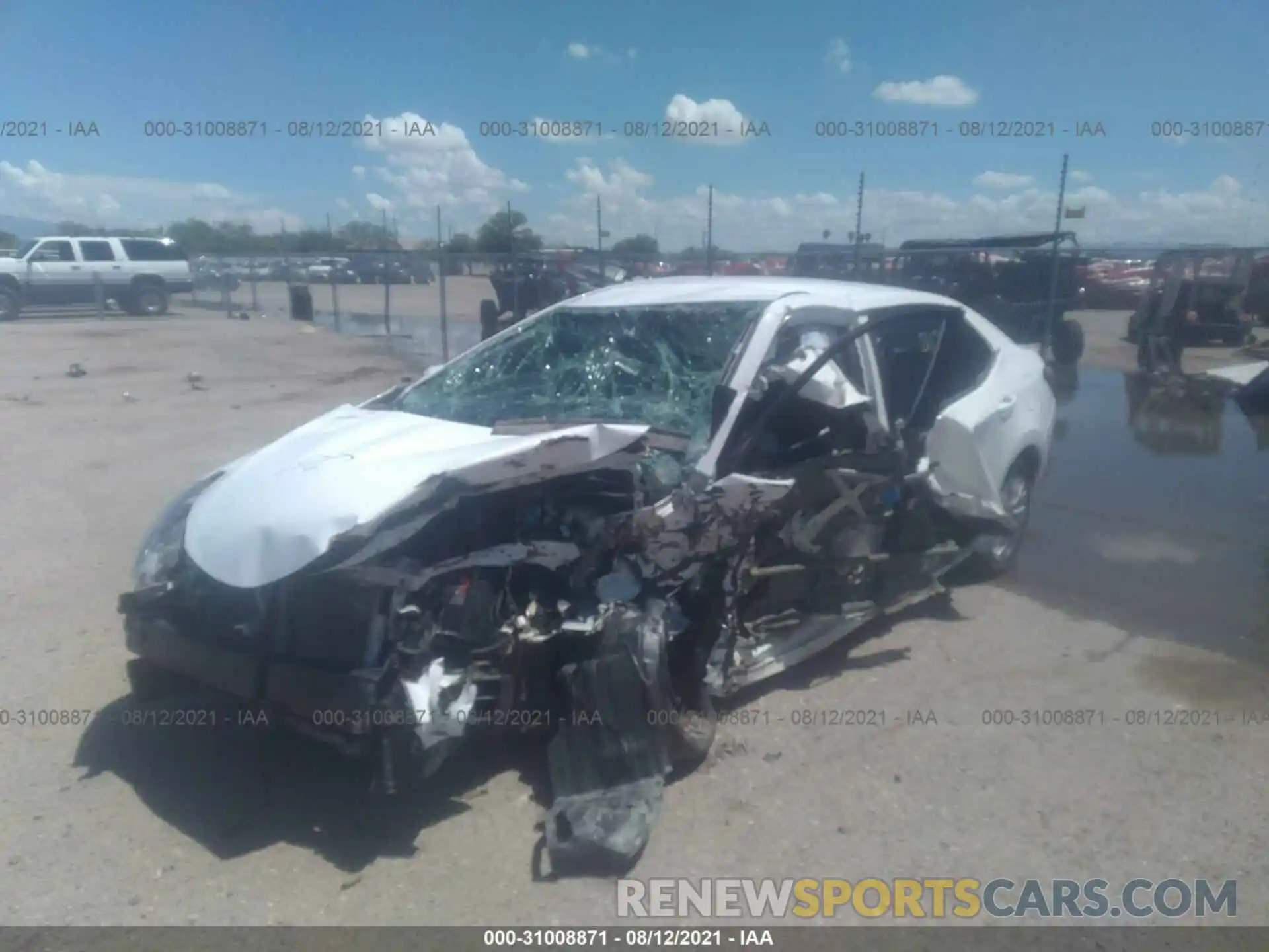 2 Photograph of a damaged car 5YFBURHE6KP883578 TOYOTA COROLLA 2019