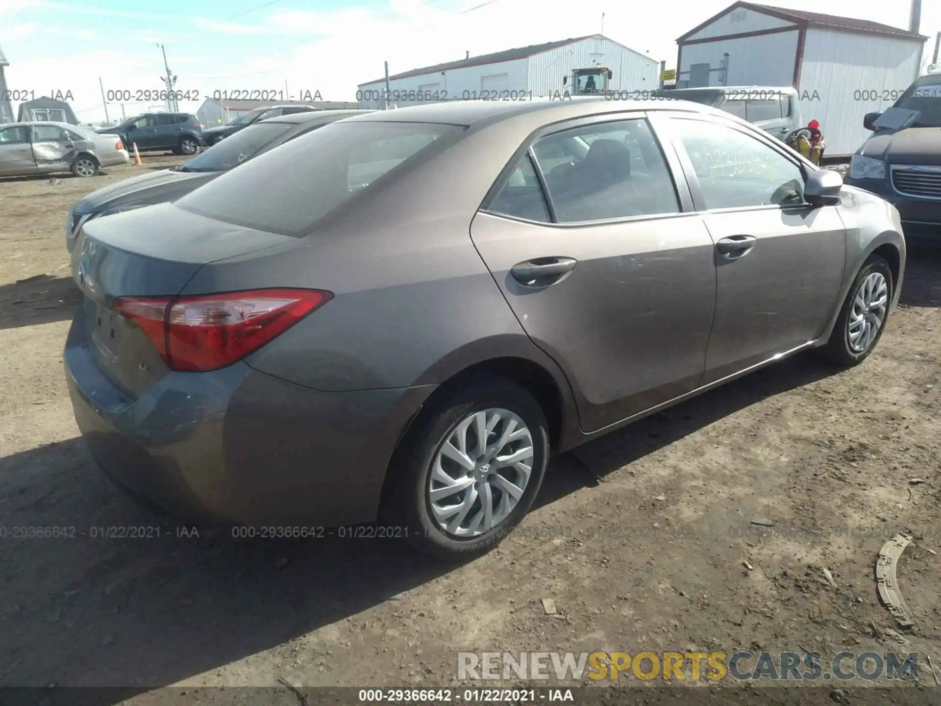 4 Photograph of a damaged car 5YFBURHE6KP883788 TOYOTA COROLLA 2019