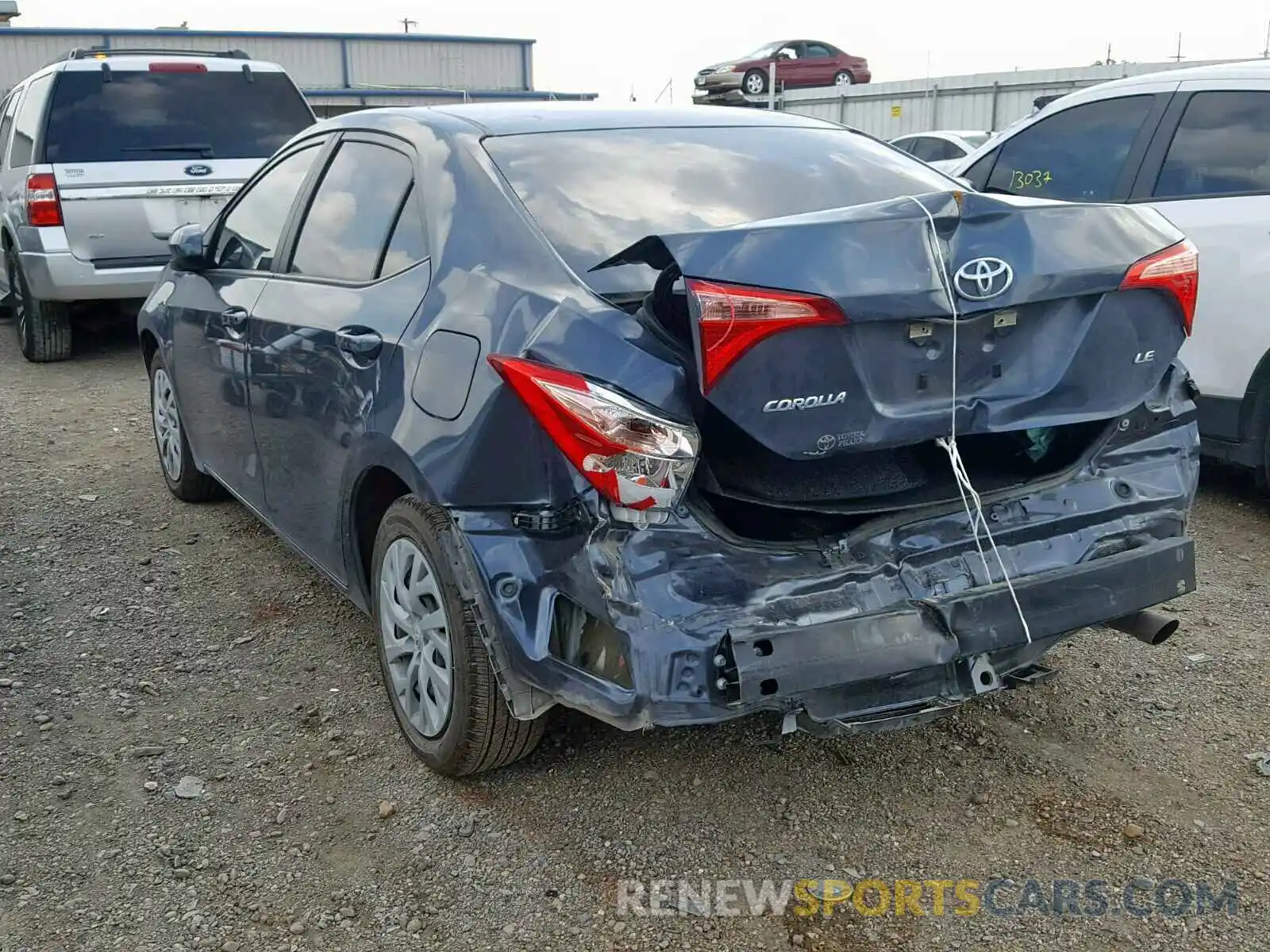 3 Photograph of a damaged car 5YFBURHE6KP883970 TOYOTA COROLLA 2019