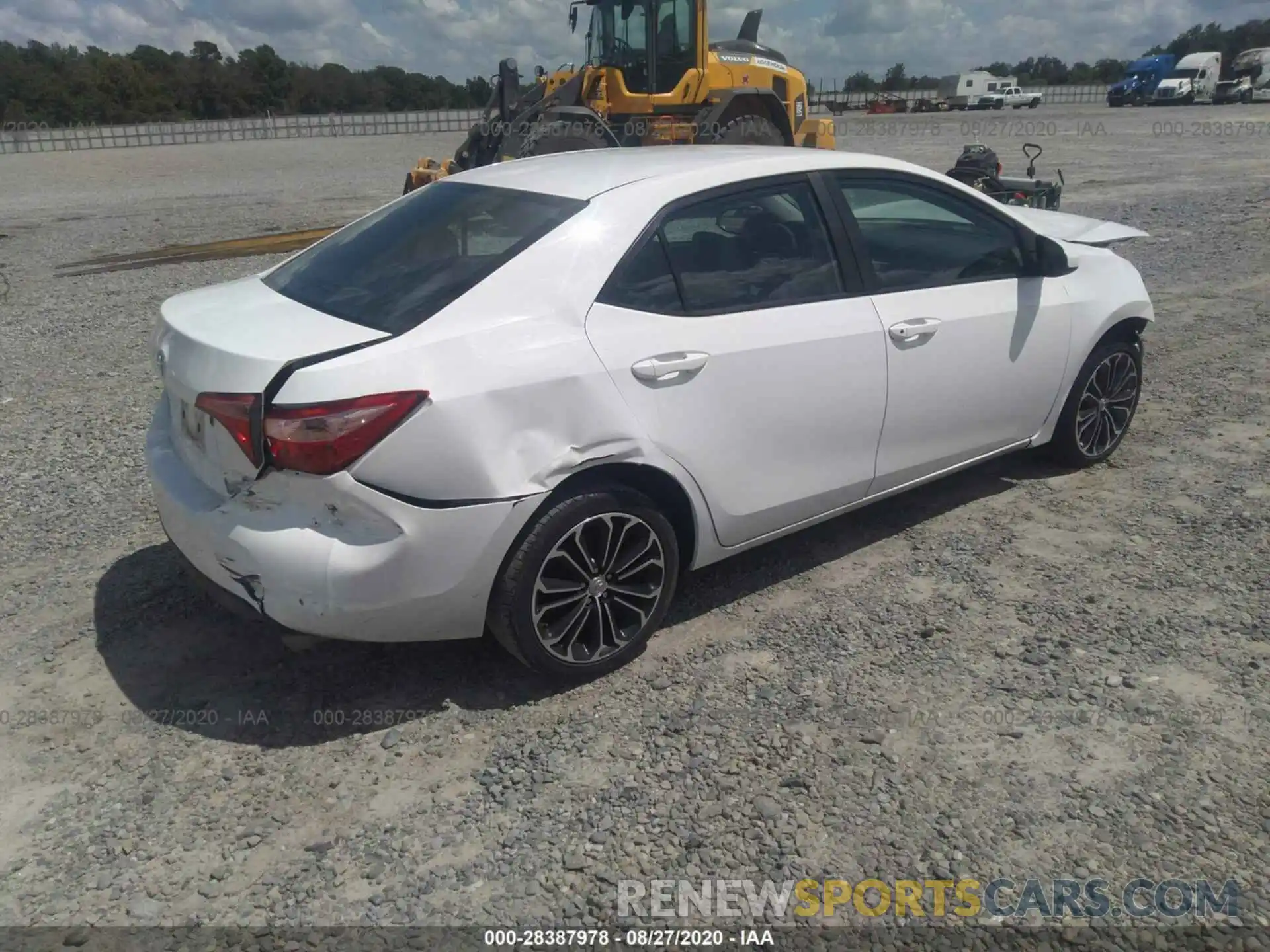 4 Photograph of a damaged car 5YFBURHE6KP884780 TOYOTA COROLLA 2019