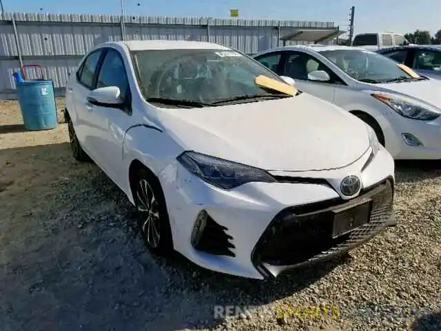 1 Photograph of a damaged car 5YFBURHE6KP887887 TOYOTA COROLLA 2019