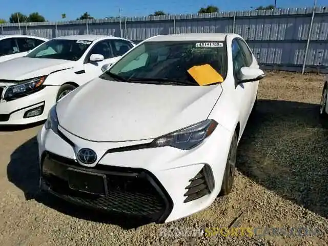 2 Photograph of a damaged car 5YFBURHE6KP887887 TOYOTA COROLLA 2019