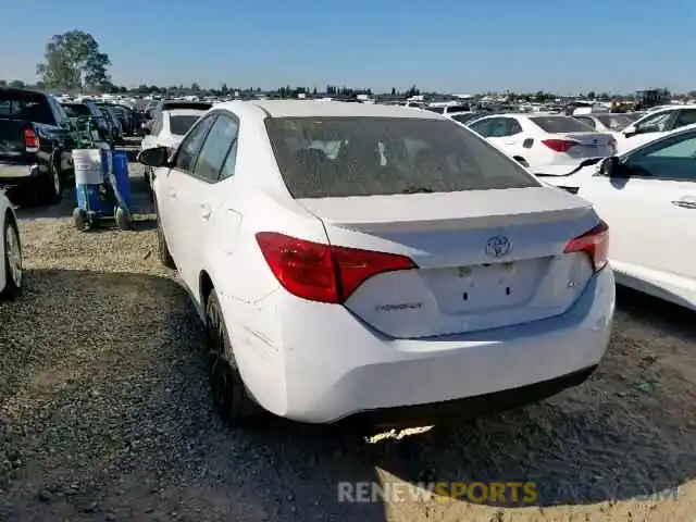 3 Photograph of a damaged car 5YFBURHE6KP887887 TOYOTA COROLLA 2019