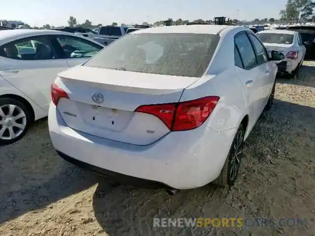 4 Photograph of a damaged car 5YFBURHE6KP887887 TOYOTA COROLLA 2019