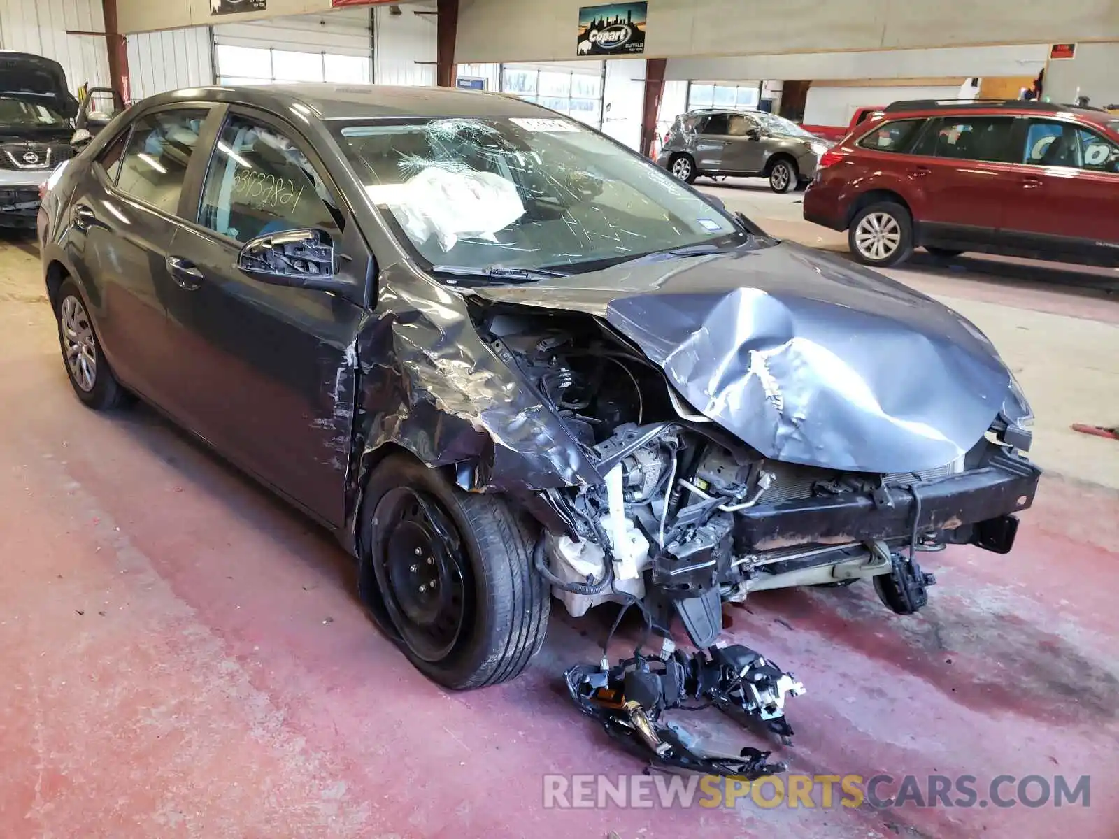 9 Photograph of a damaged car 5YFBURHE6KP888196 TOYOTA COROLLA 2019