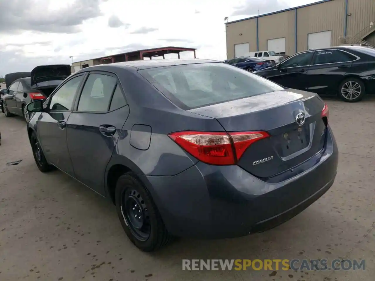 3 Photograph of a damaged car 5YFBURHE6KP888540 TOYOTA COROLLA 2019