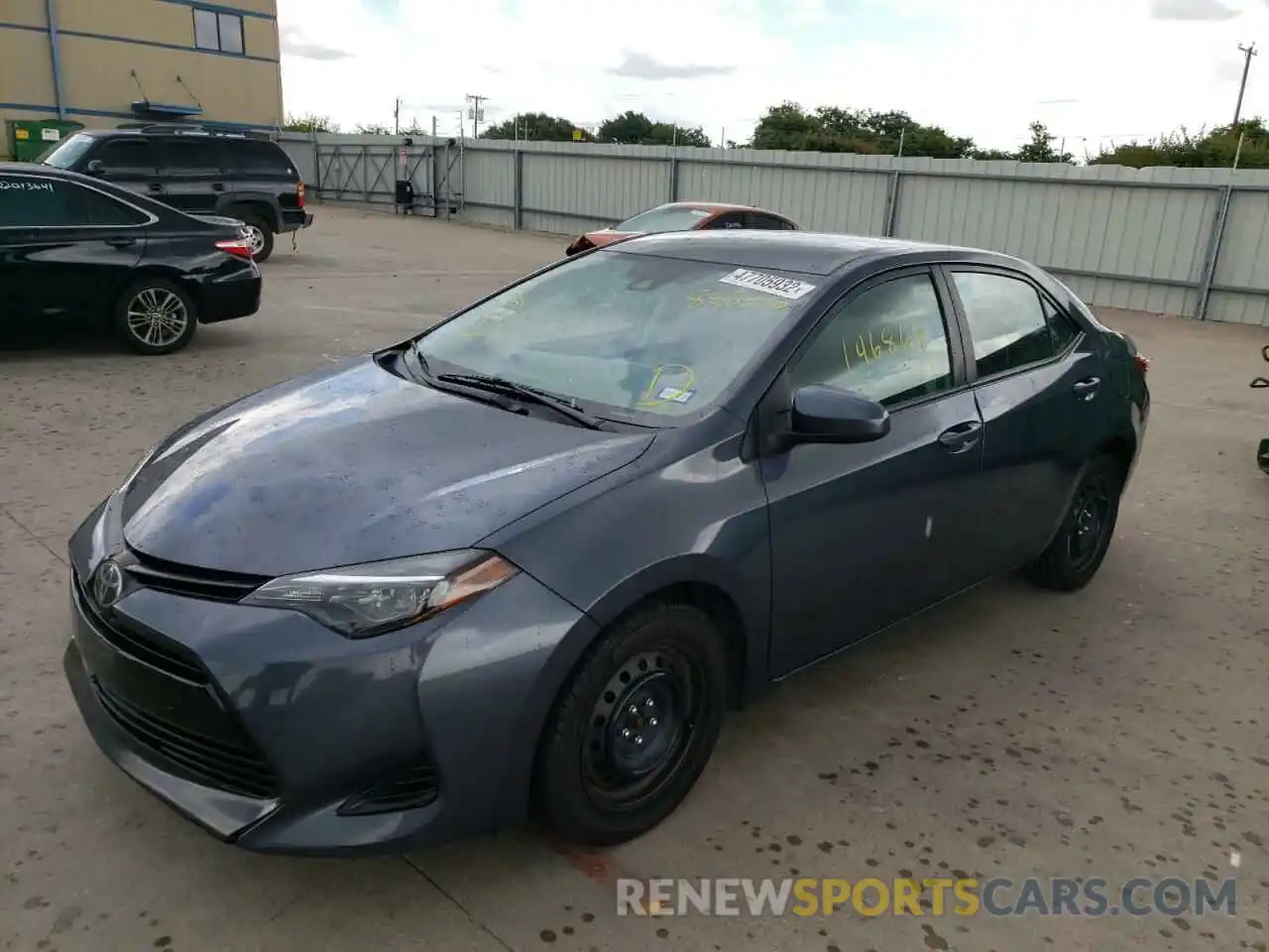 9 Photograph of a damaged car 5YFBURHE6KP888540 TOYOTA COROLLA 2019